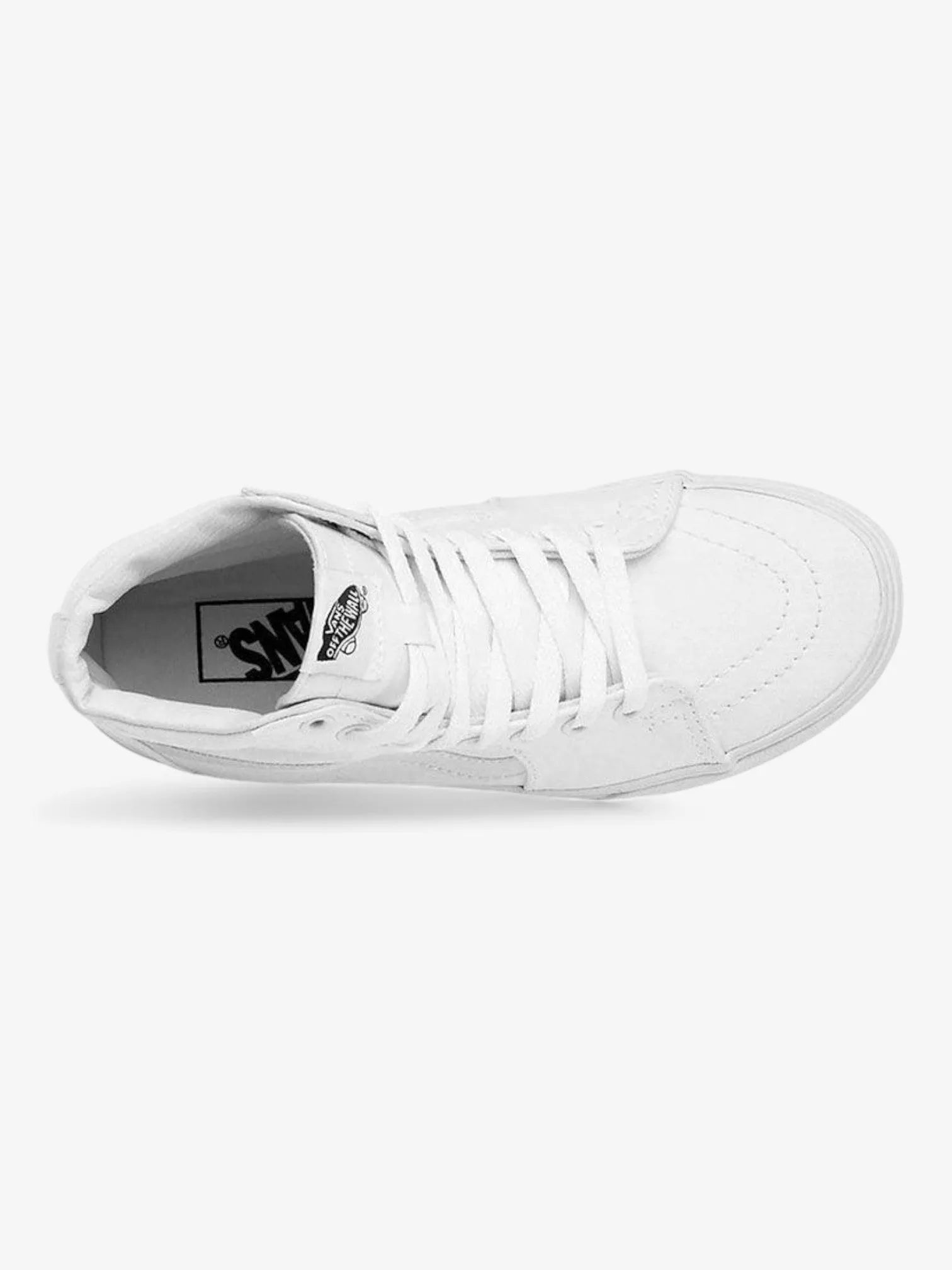 Vans Sk8-Hi Classic White Sneakers for Men & Women | High-Top Skate Shoes for Casual Wear, Street Style & Skateboarding