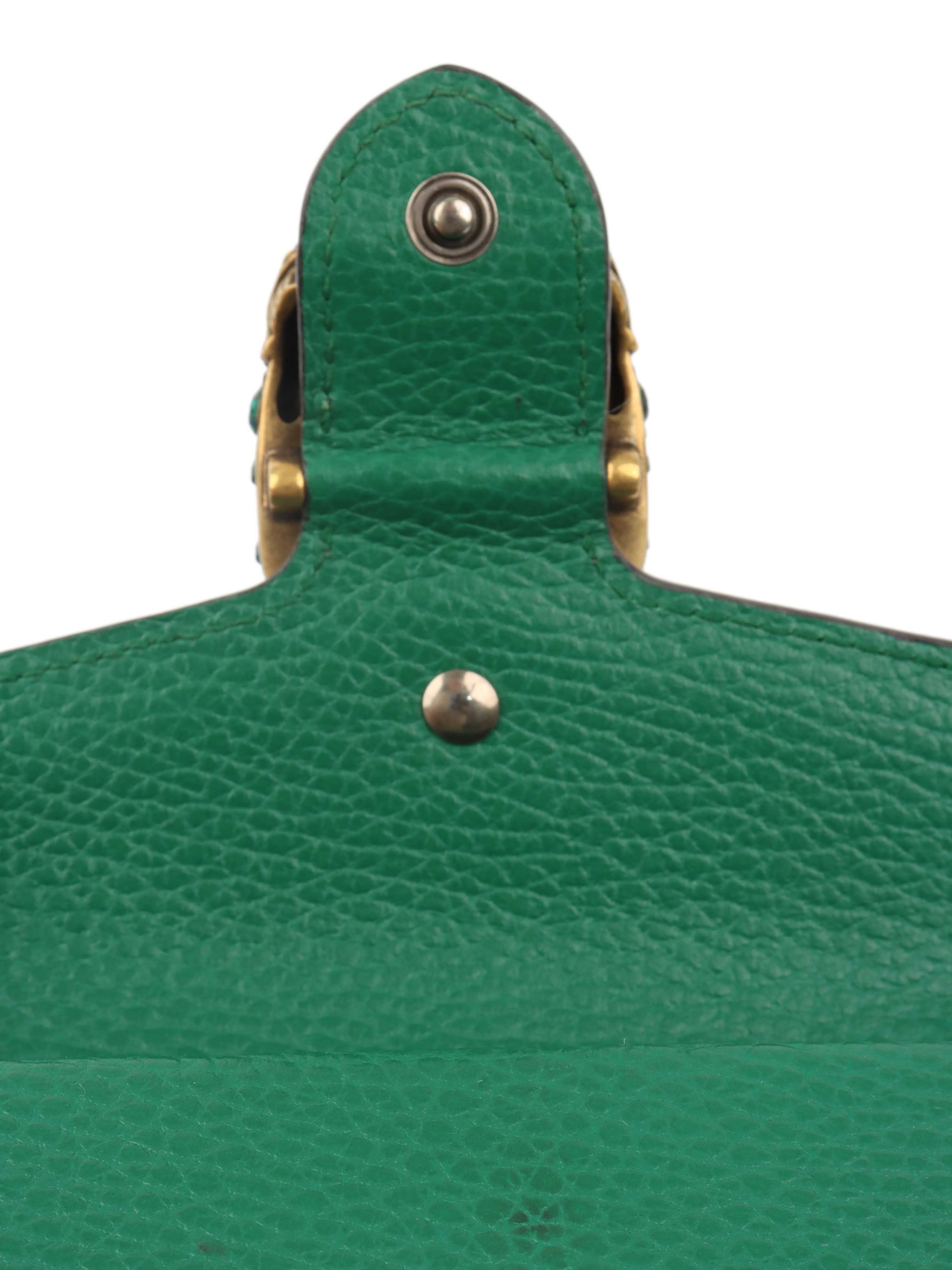 Gucci Green Super Mini Dionysus Crossbody Bag - Luxury Designer Handbag for Women | Perfect for Parties, Date Nights & Everyday Use