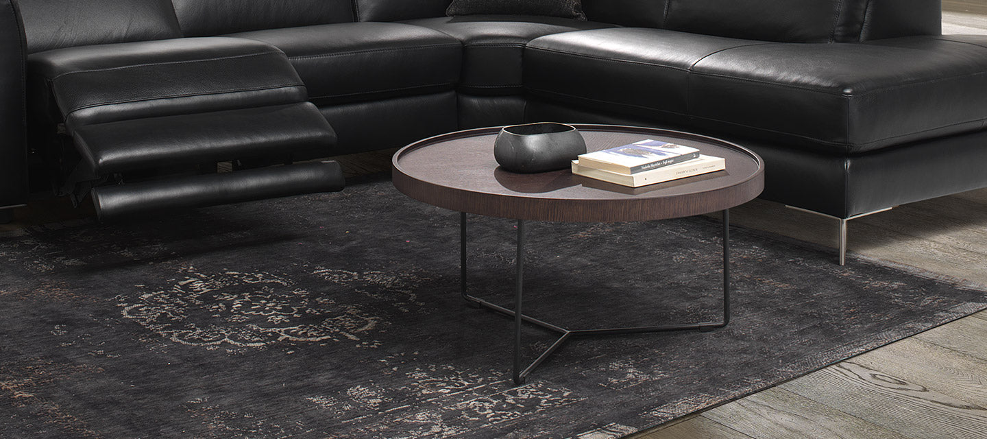 Natuzzi Novello Modern Coffee Table T152 - Stylish Living Room Centerpiece for Home Decor & Entertainment Spaces