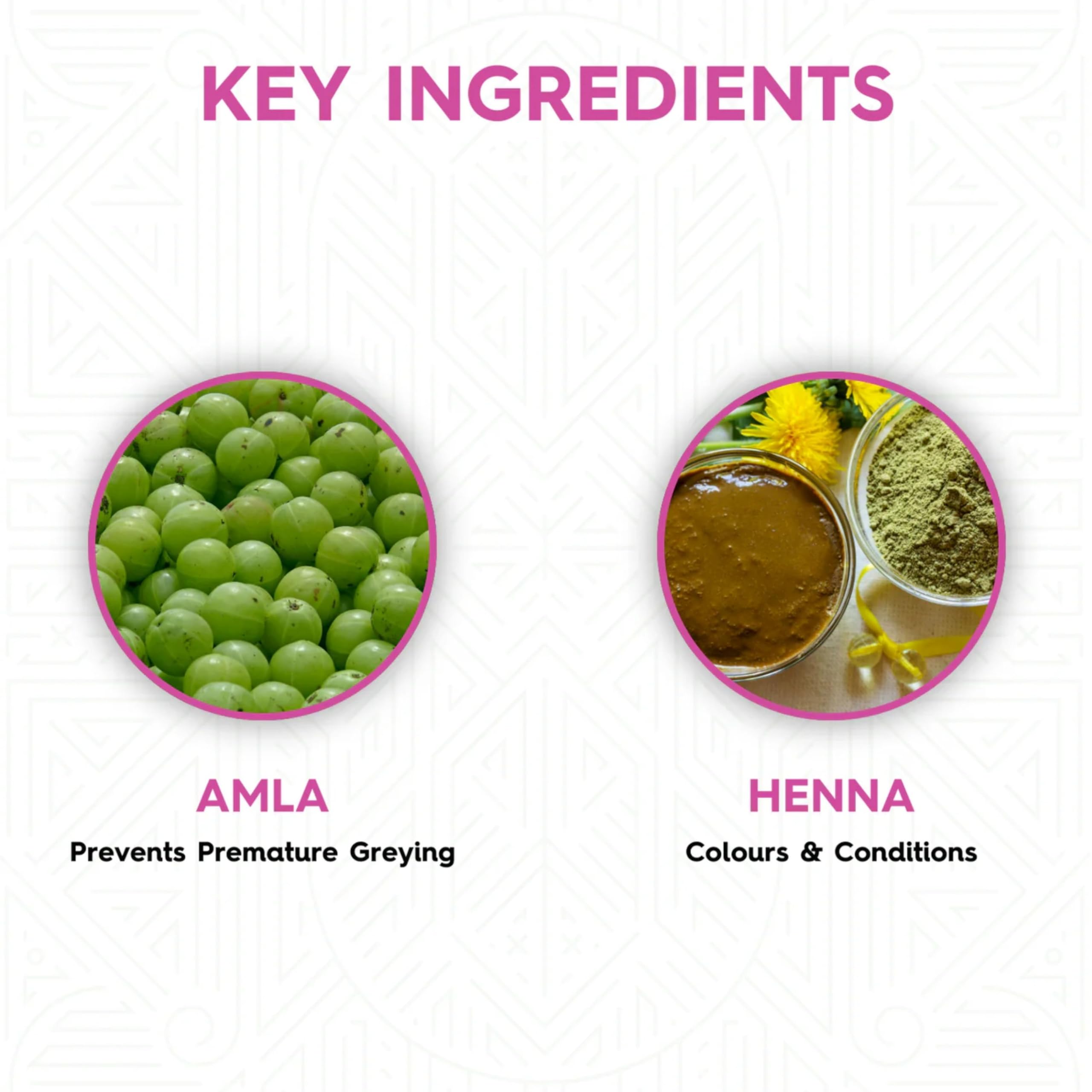 Sterling Naturals Megha Mehandi Organic Henna Hair Dye for Women - 100% Natural Black Hair Color, Chemical-Free & Ammonia-Free, 6 Pack (15g Each) - Perfect for Gray Coverage & Natural Hair Conditioning at Home