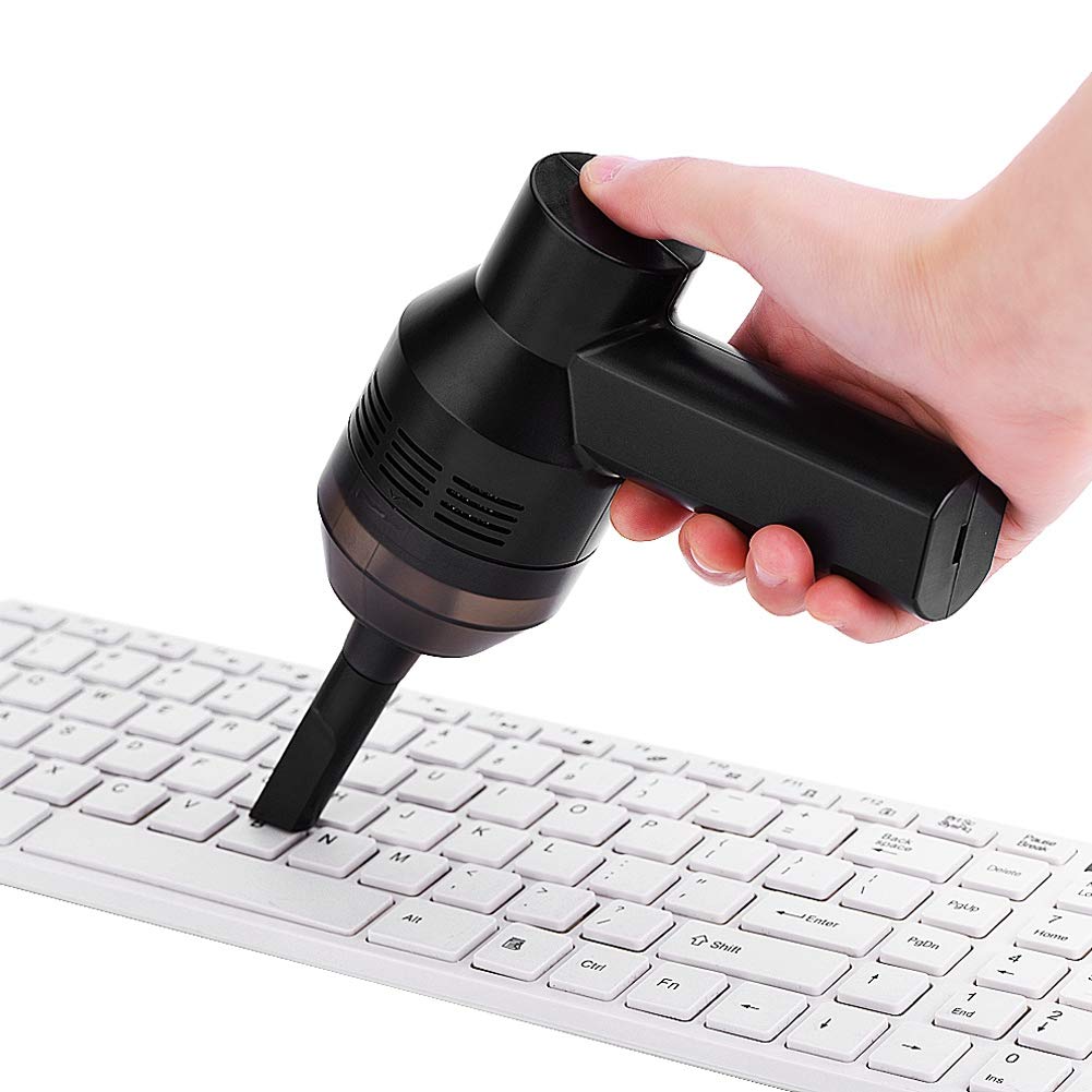 TANGXI Rechargeable Handheld Keyboard Vacuum Cleaner - Portable USB Dust Cleaner for Laptop, PC, Car & Kitchen | Compact Air Duster for Office, Home & Workspace Cleaning