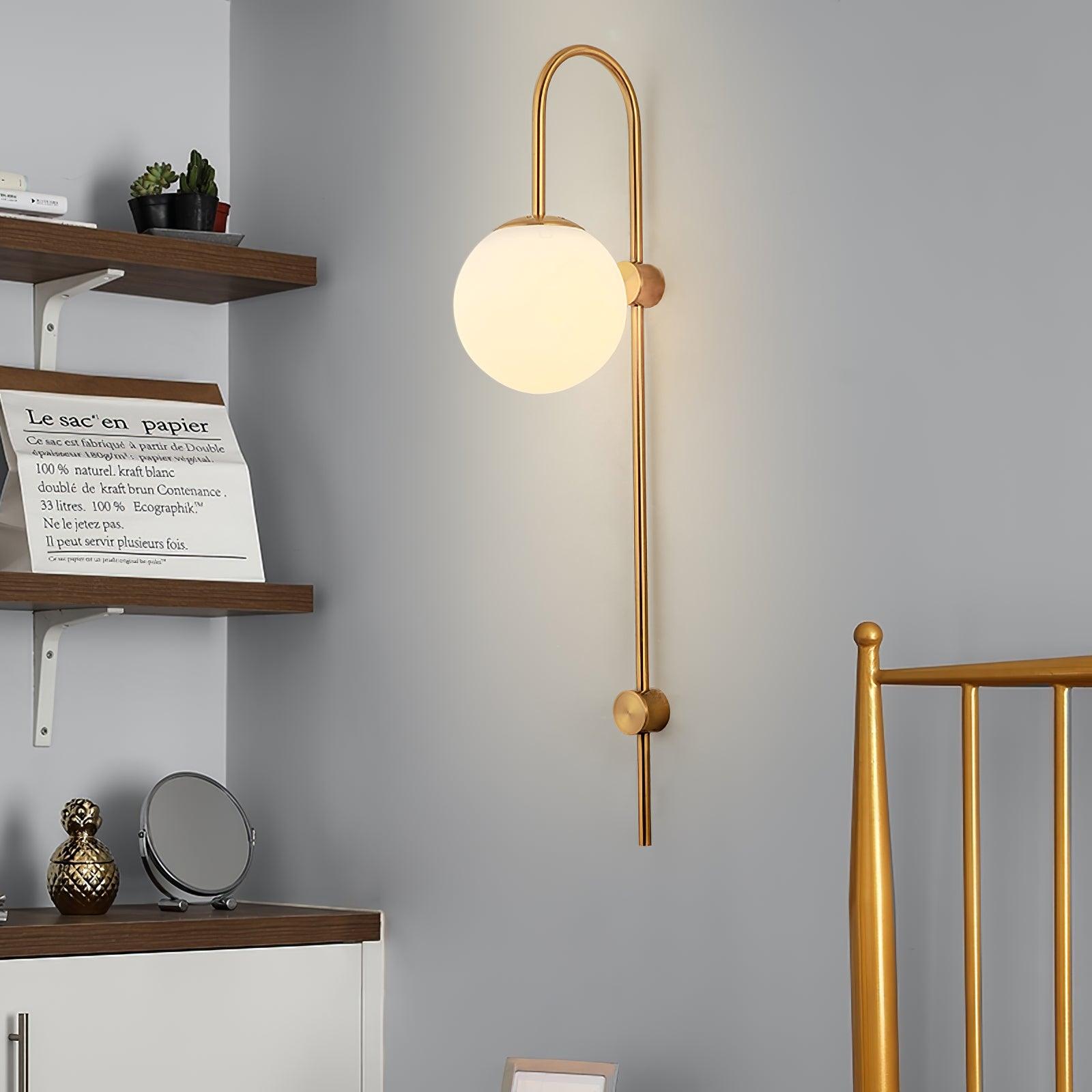 Erikson Wall Sconce Light Fixture - Modern Matte Black Finish for Bedroom, Living Room, and Hallway Lighting Decor