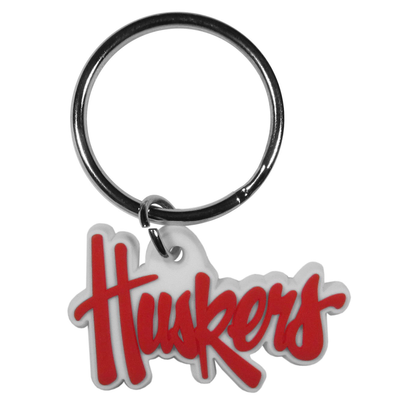 NCAA Team Logo Flex Keychain - Durable & Customizable Keyring for Sports Fans - Perfect for Gifts, Backpacks & Game Day Accessories
