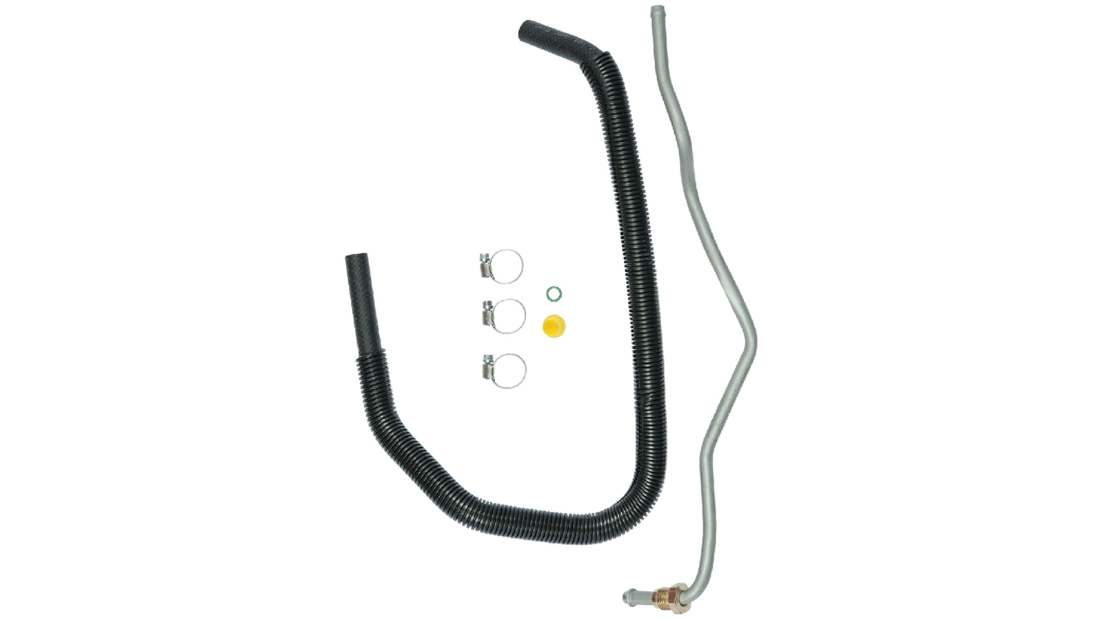 6.4L Ford Power Steering Return Hose - Replacement for Gearbox Connection - Perfect for Ford Truck & SUV Repairs & Maintenance