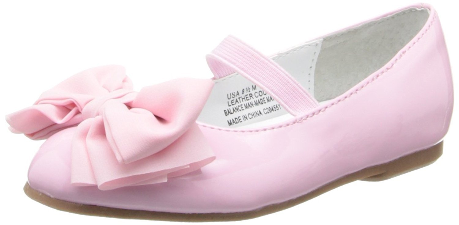 Nina Danica-T Ballet Flats for Toddlers & Little Kids | Comfortable & Stylish Girls' Ballet Shoes for Dance Class, Playtime & Everyday Wear