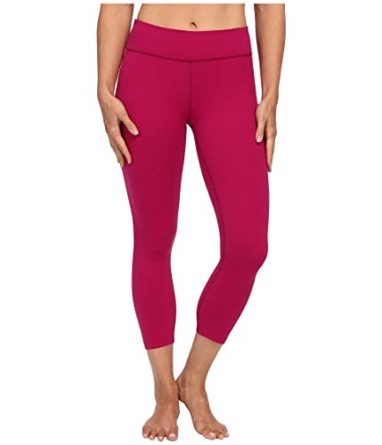 Beyond Yoga Women's Back Gathered Capri Leggings - High Waisted Yoga Pants for Women, Stretchy Workout Leggings with Side Pockets - Perfect for Yoga, Pilates, Gym & Lounge Wear