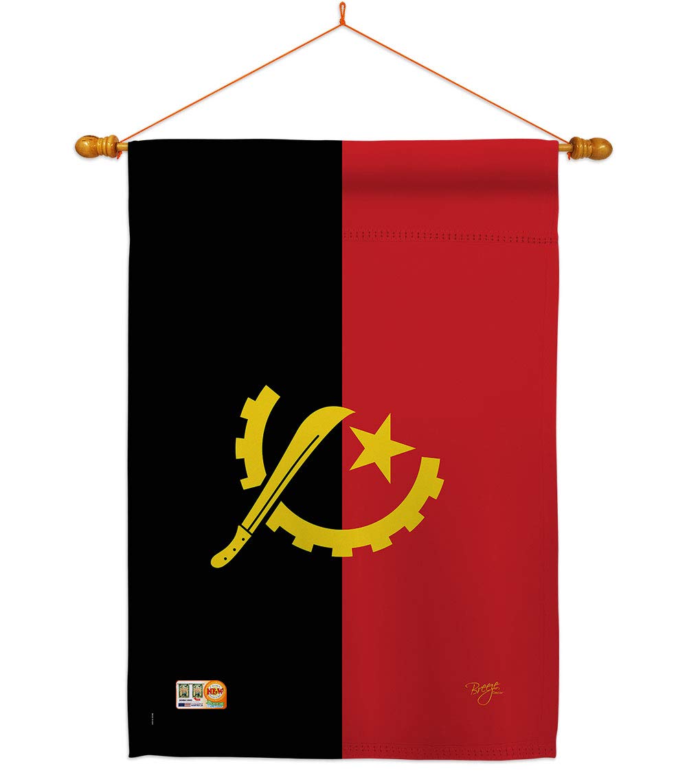 Angola National Flag Set 28x40