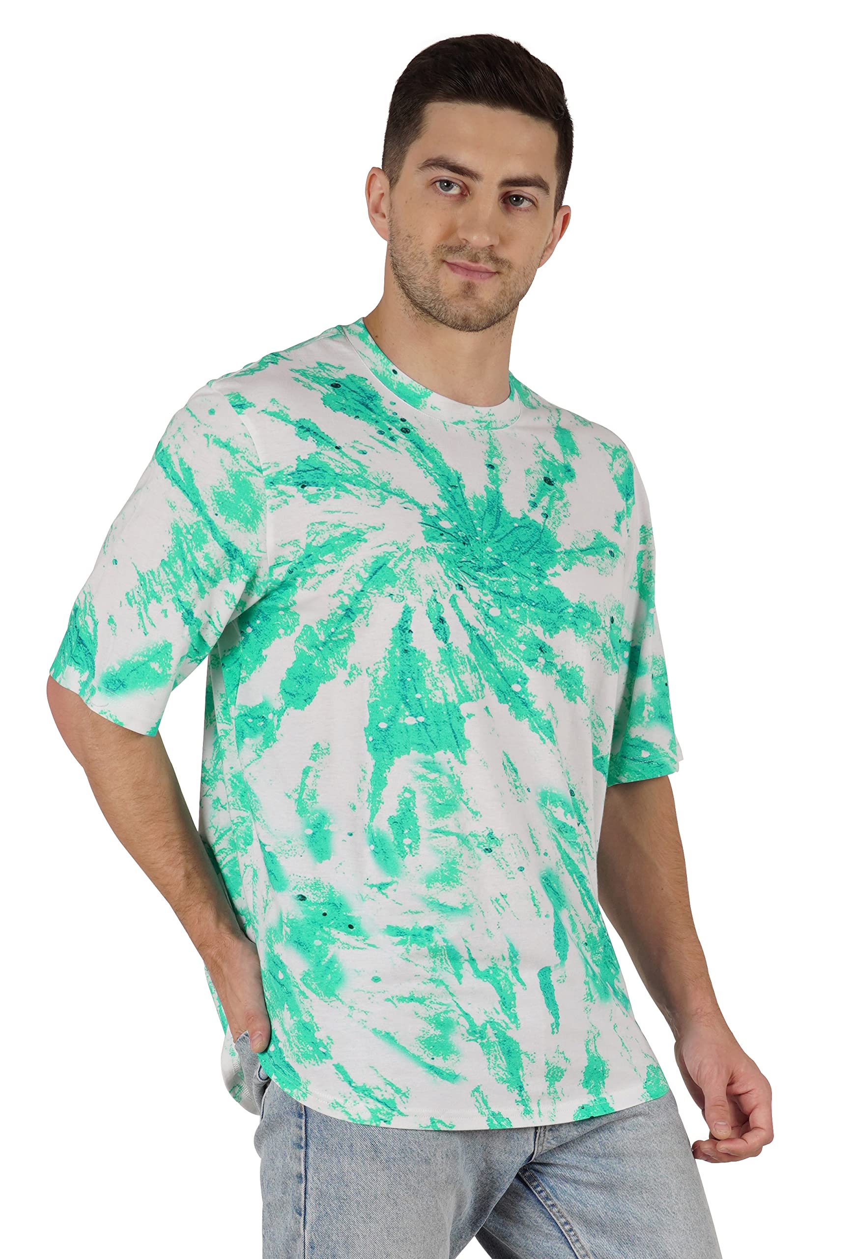 Inkmeso Men's Half Sleeve Loose Fit Printed Casual T-Shirt - Breathable Cotton Tee for Beach, Holiday & Summer Outfits | Streetwear & Vacation Style Essential