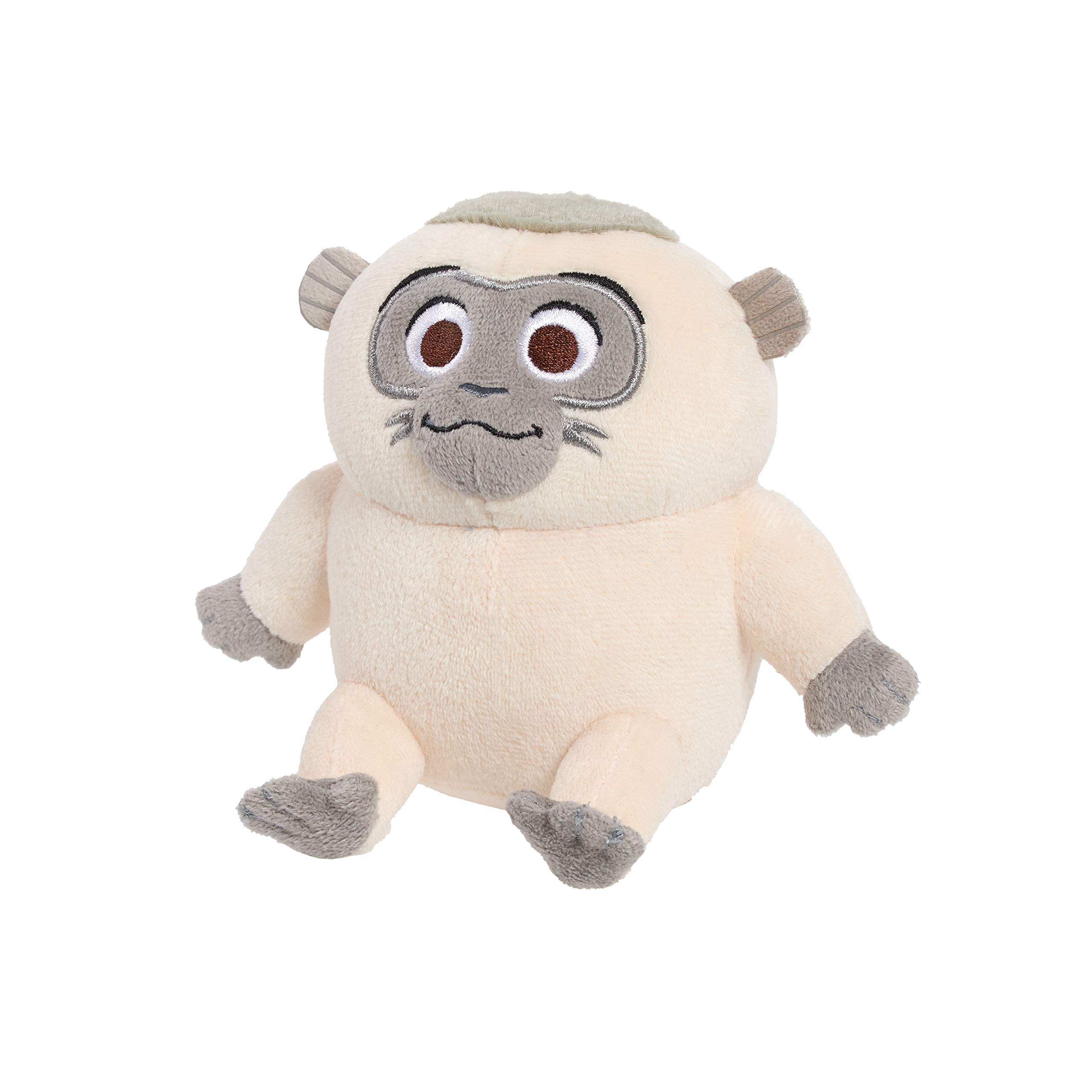 Disney's Raya and The Last Dragon 4.5-Inch Uka Soft Plush Stuffed Ongi Monkey Toy for Kids Ages 3+ | Cute Collectible Gift for Disney Fans, Birthday Party Favors & Playtime Companion