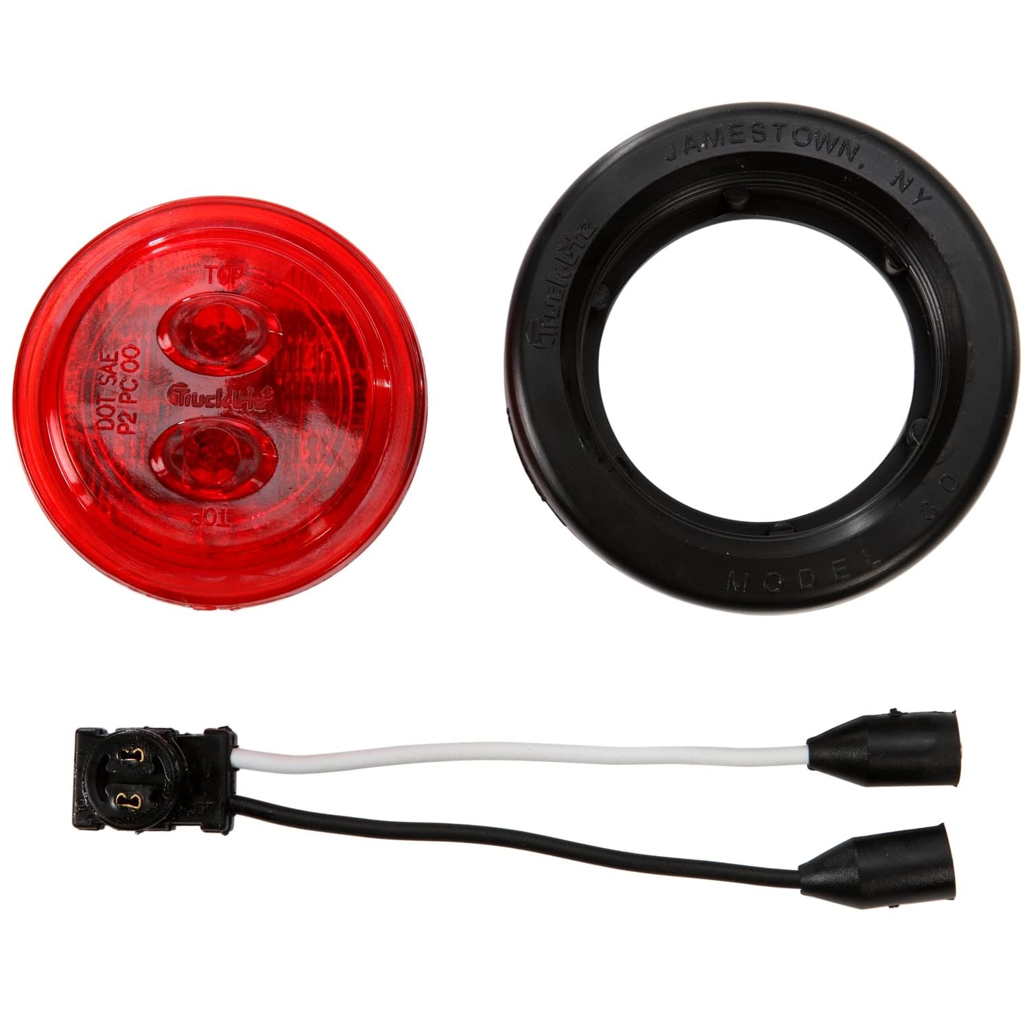 Truck-Lite 30086R Genuine LED Marker Light for Trucks & Trailers - Durable, Bright Safety Light for Night Driving & Commercial Vehicles
