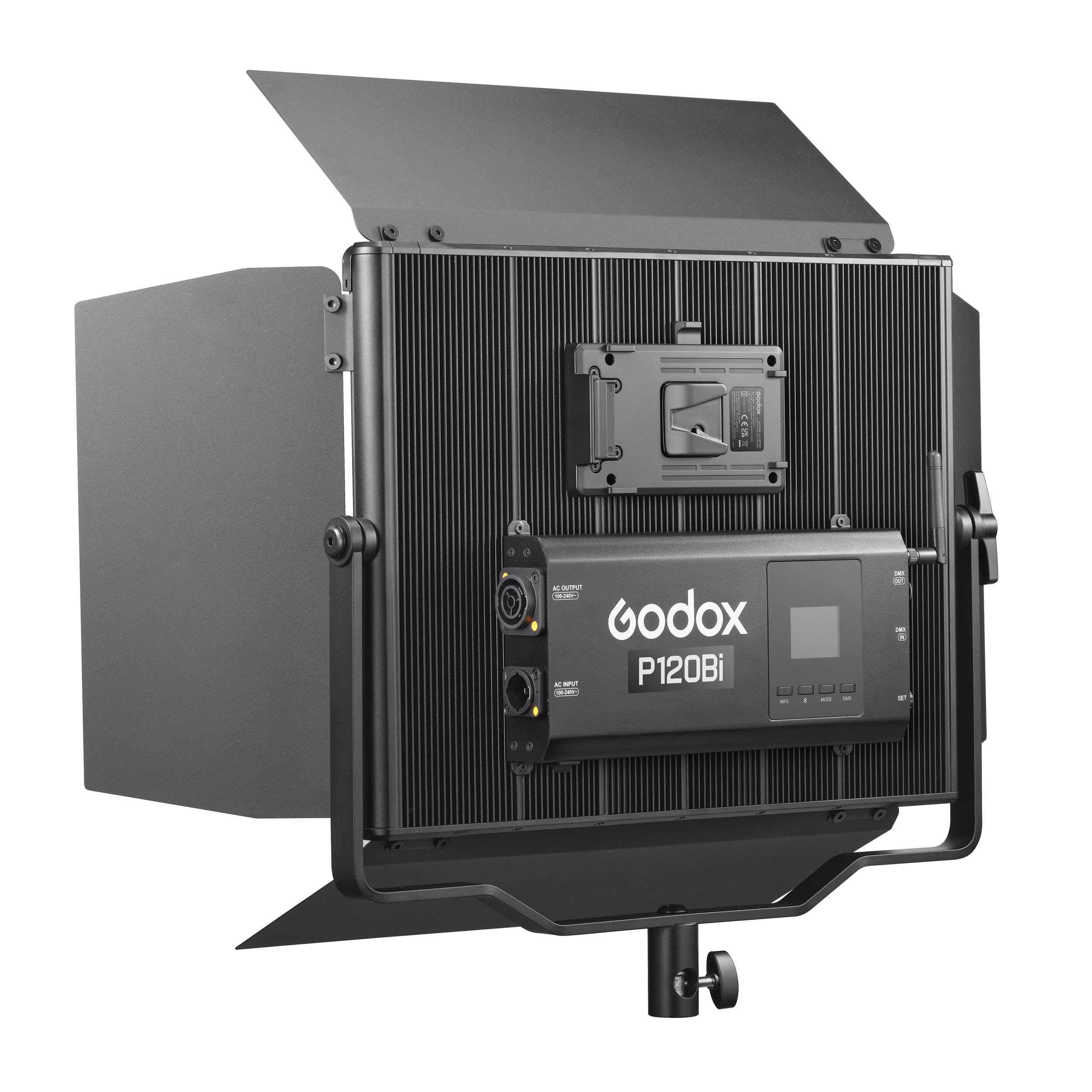 Godox P120BI K1 Bi-Color LED Light Panel Twin Kit - 5600K & 3200K Adjustable, High CRI 96+ for Photography, Videography, YouTube & Studio Lighting