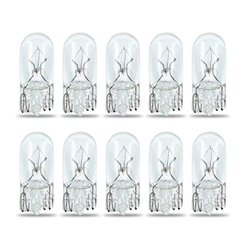 10 Pack Green Energy WBX12V-5W Wedge Bulb Replacement - Technical Precision LED Lights for Home, RV, Marine & Automotive Interior Lighting