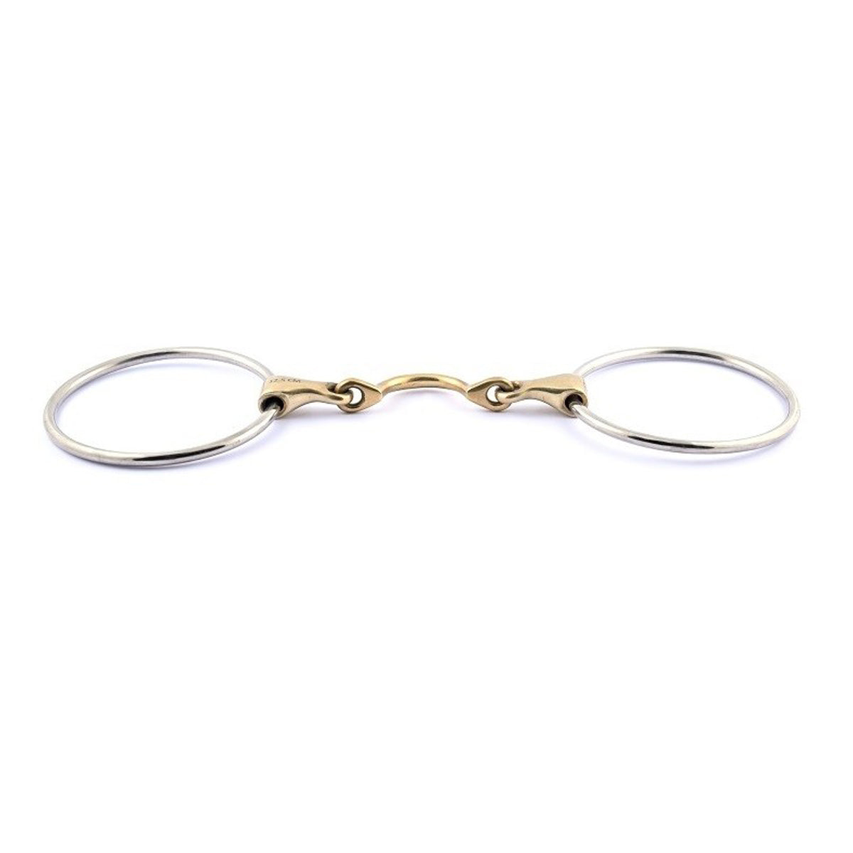 Premium Jump'in French Mouth Bit with High Port - Ideal for Dressage, Show Jumping & Horse Training