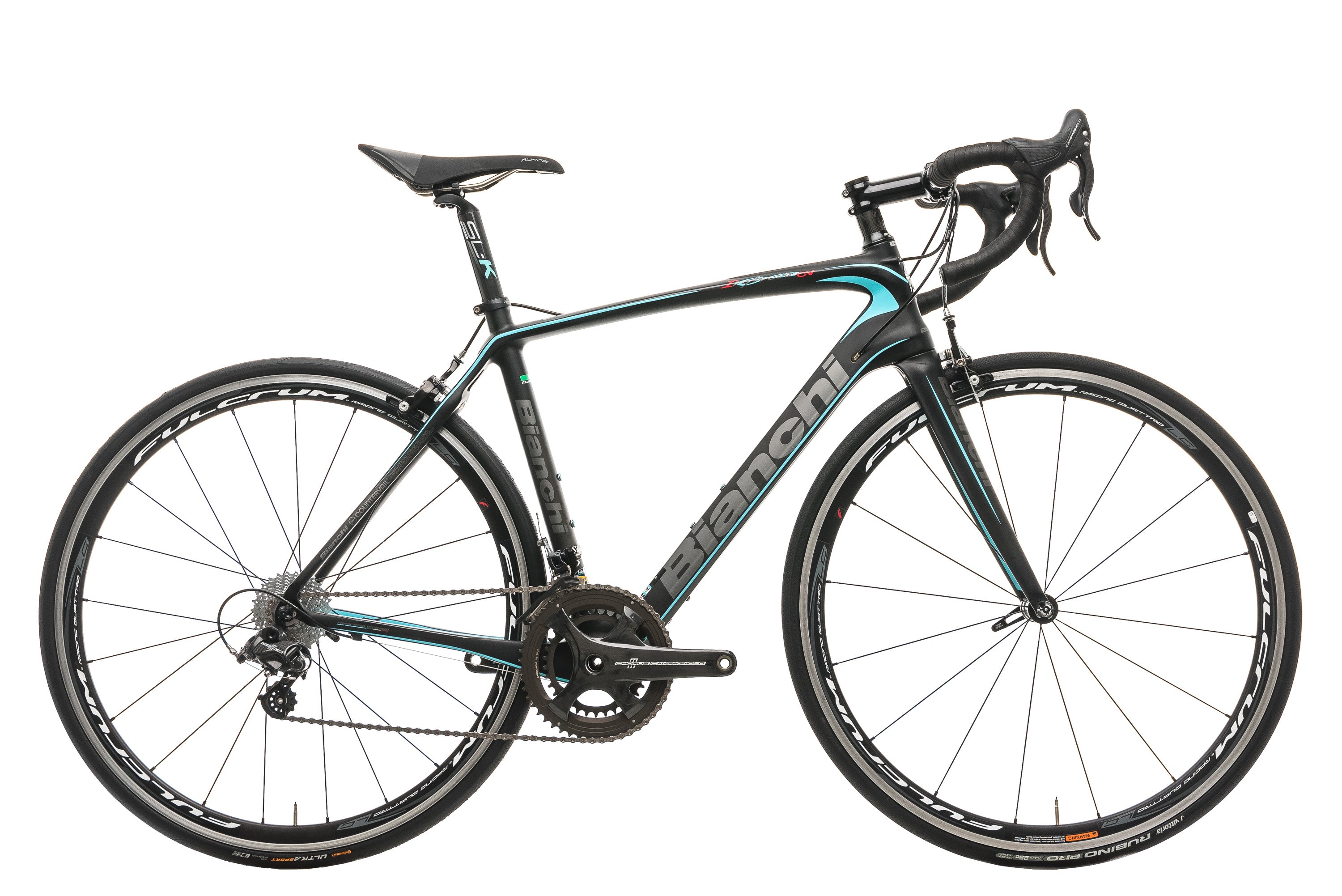 Bianchi Infinito CV Chorus Road Bike 2016 - 53cm Carbon Frame Endurance Road Bike for Long Distance Cycling & Racing