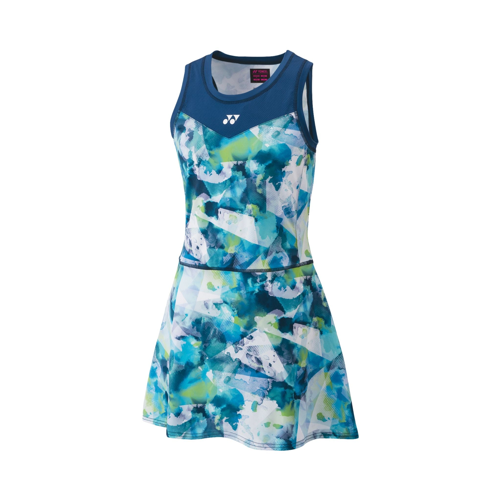 Yonex 20700 Women's Tennis Dress with Built-in Shorts - Sapphire Navy | Breathable & Comfortable for Court Play & Training