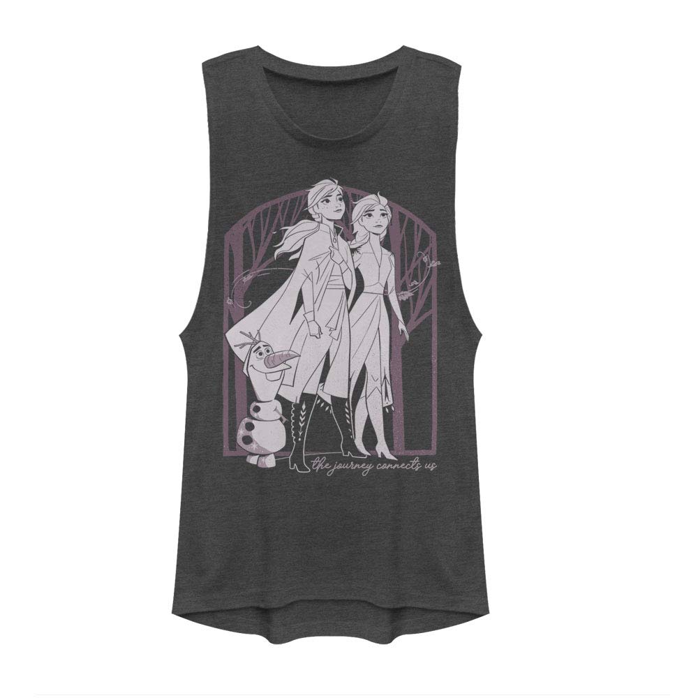 Disney Women's Tank Tops - Cute Cartoon Graphic Sleeveless Shirts for Summer, Gym & Casual Wear | Mickey Mouse, Princess & Marvel Designs