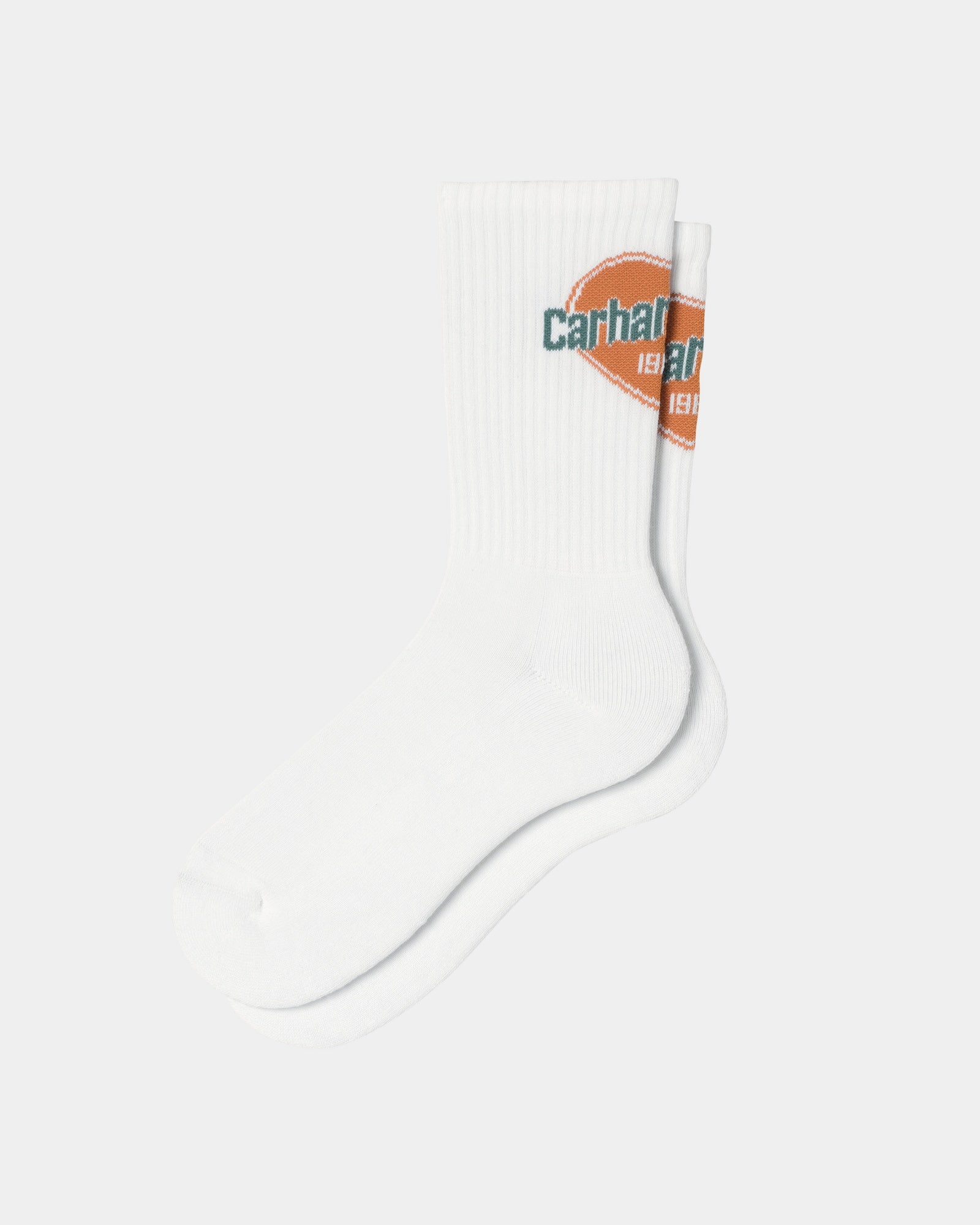 Growth Socks for Men & Women | Comfortable White Crew Socks for Daily Wear, Workout & Sports | Breathable Cotton Blend for All-Day Comfort