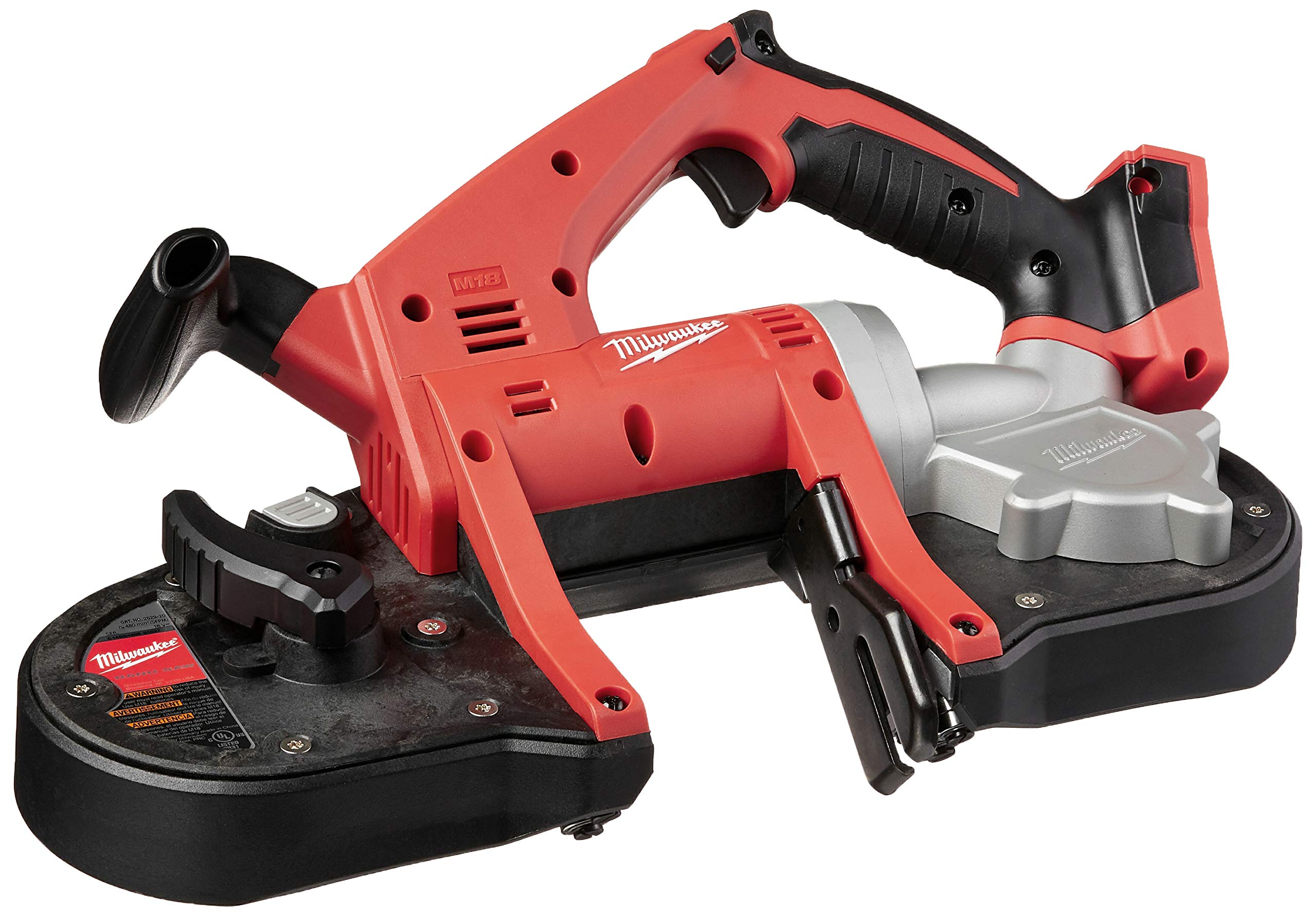 18V Cordless Band Saw - Bare Tool - Portable & Lightweight for Metal Cutting, Woodworking, and DIY Projects - Perfect for Construction Sites and Home Workshops