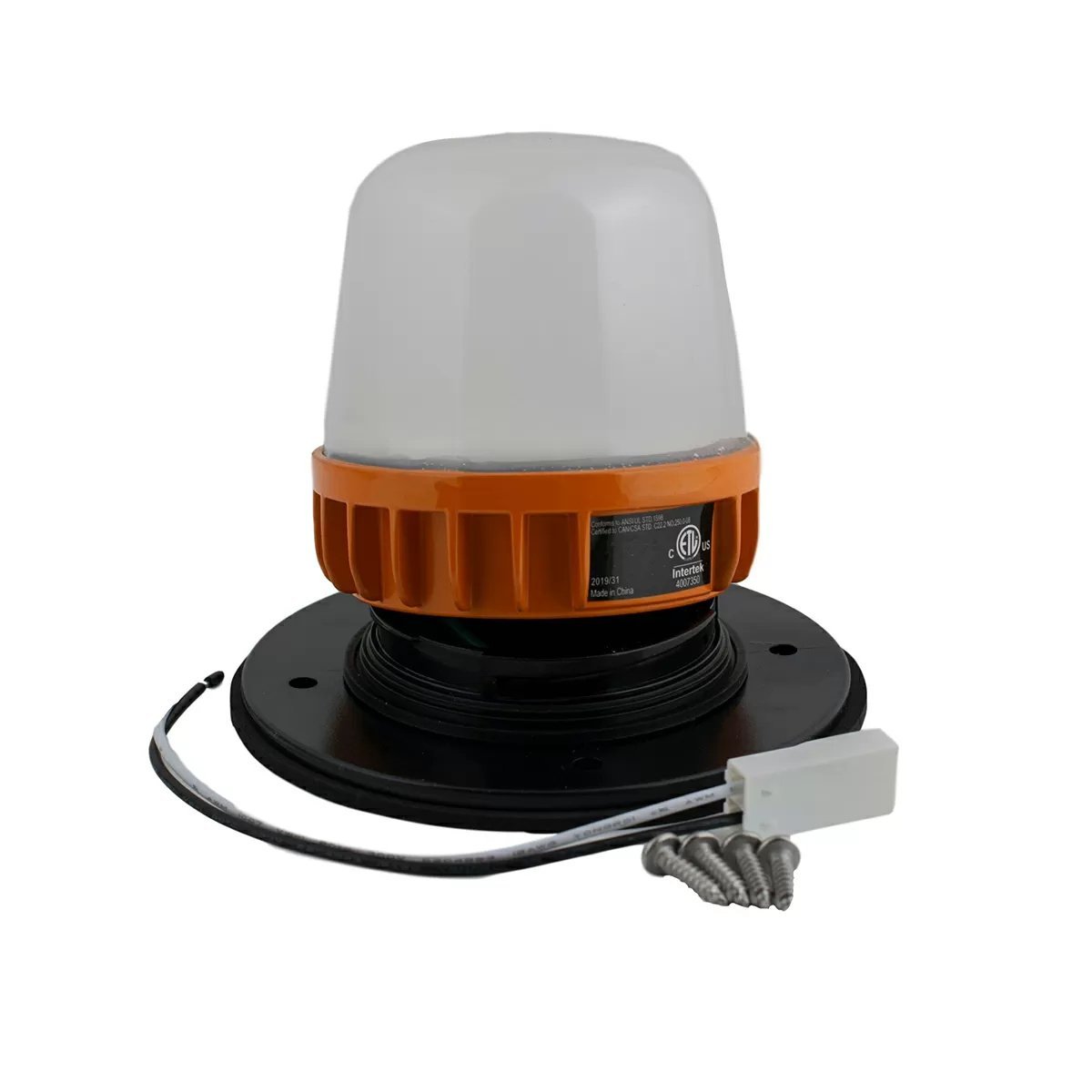 AgriShift® MLM S For Swine 10W Junction Box Base - Durable Electrical Connection for Pig Farming Equipment | Perfect for Swine Barn Wiring & Agricultural Lighting Systems
