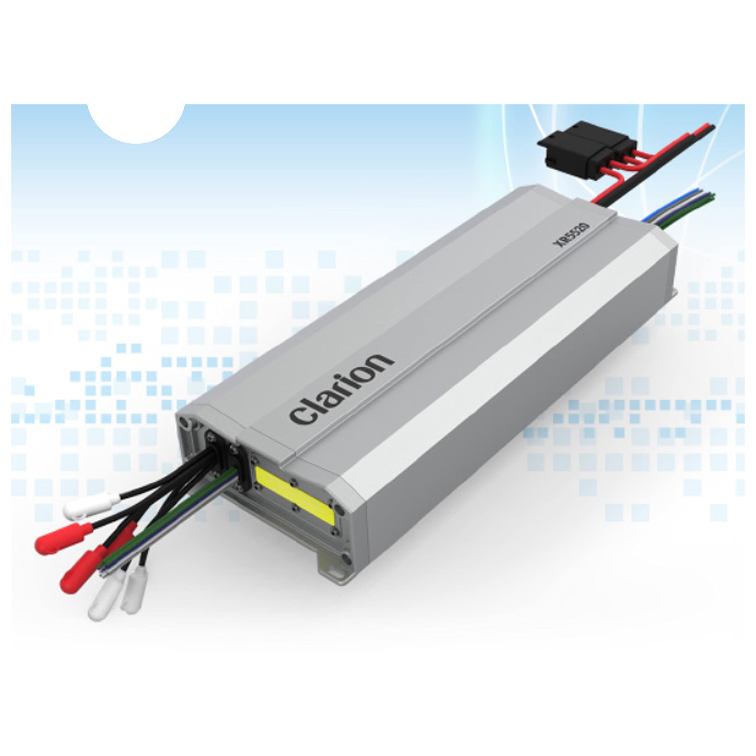 Clarion XR5520 800W 5-Channel Class D Car Amplifier with Subwoofer - High Power Audio System for Cars, Trucks & SUVs | Includes Gravity Magnet Phone Holder | Perfect for Road Trips, Commuting & Bass Enthusiasts