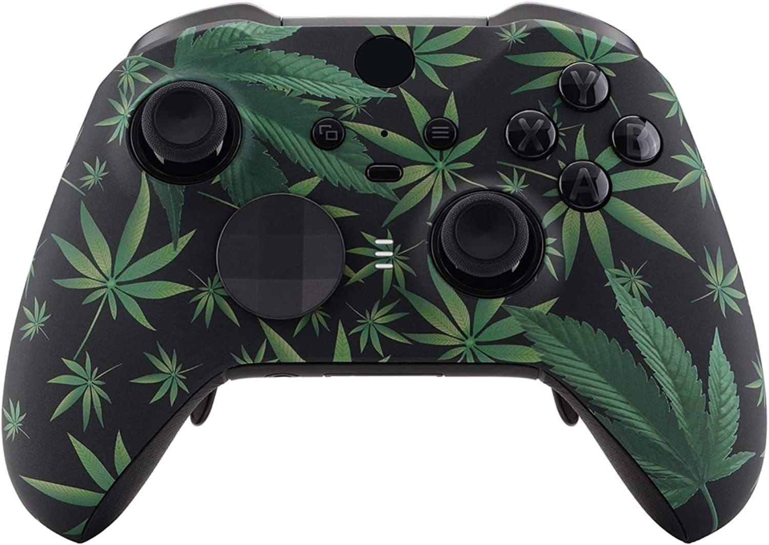 Elite Series 2 Custom Xbox Controller - Compatible with Xbox One, Series X & S - Premium Gaming Accessory for Competitive Play & Streaming (Weeds Design)