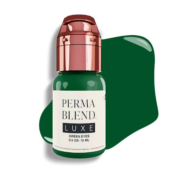 Perma Blend Luxe Green Eyes Pigment - Professional Long-Lasting Vegan Eyeshadow for Makeup Artists & Beauty Enthusiasts - Perfect for Stage, Photography & Special Occasions