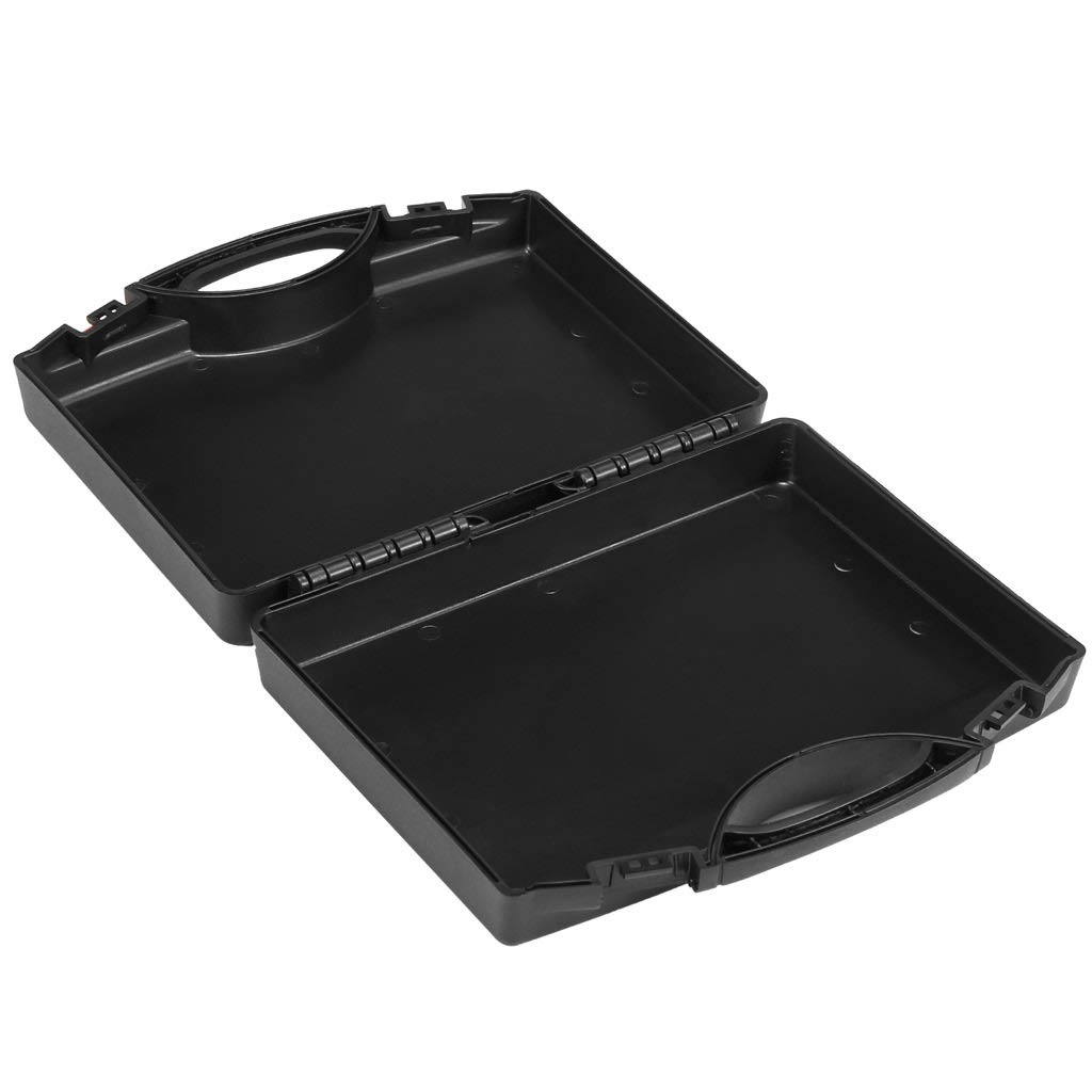 WDBBY Portable Heavy Duty Tool Box - Large Lightweight PP Plastic Tool Case with Handle for Hardware, Instruments & Equipment Storage - Ideal for DIY, Home Repair, and Professional Use