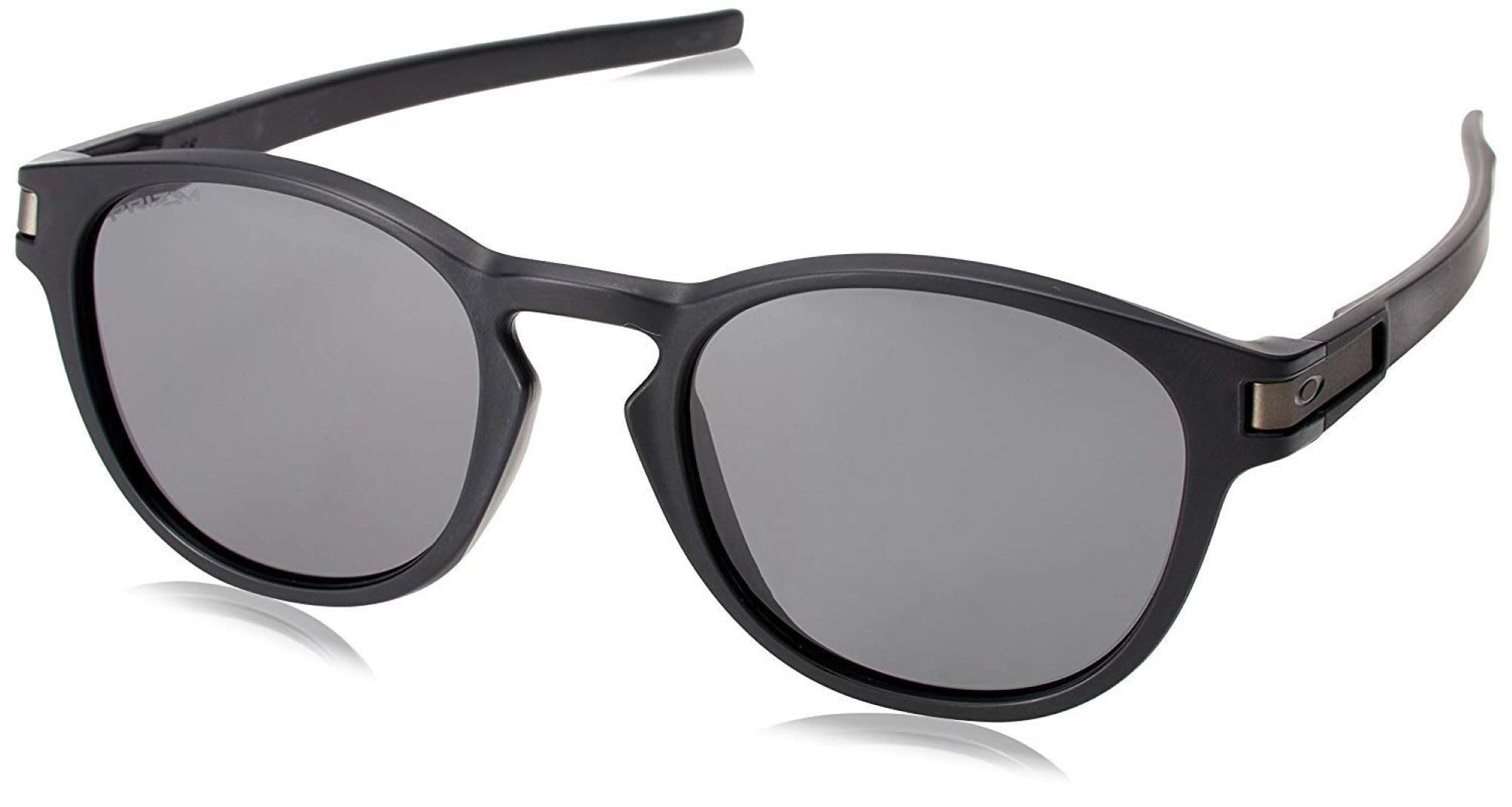 Oakley Men's Oo9349 Latch Low Bridge Fit Round Sunglasses - Polarized UV Protection for Driving, Running & Outdoor Activities