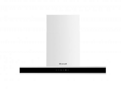 Brandt Hood AD1200X Stainless Steel Wall Mount Range Hood - Powerful 1200 CFM Ventilation for Kitchen, Over Stove, Cooking Area