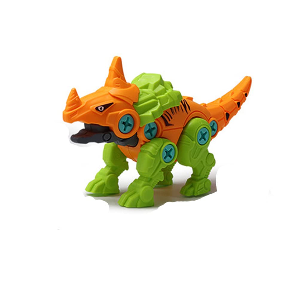 Dinosaur Building Blocks Set - DIY STEM Educational Toys for Kids Ages 3-5 | Disassembled Puzzle with Twistable Dinosaur Eggs | Creative Learning Toys for Boys & Girls | Perfect for Birthday Gifts, Classroom Activities & Family Bonding Time