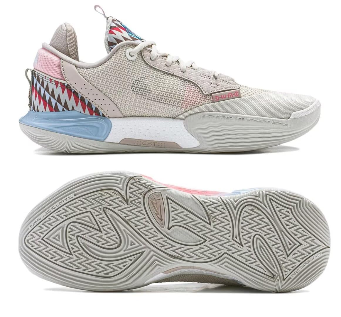 **LI-NING ALL CITY Wade Men's Basketball Shoes - Cushioned, Anti-Slip & Shock Absorption Sneakers for Professional Performance | Ideal for Indoor & Outdoor Courts, Training & Casual Wear**