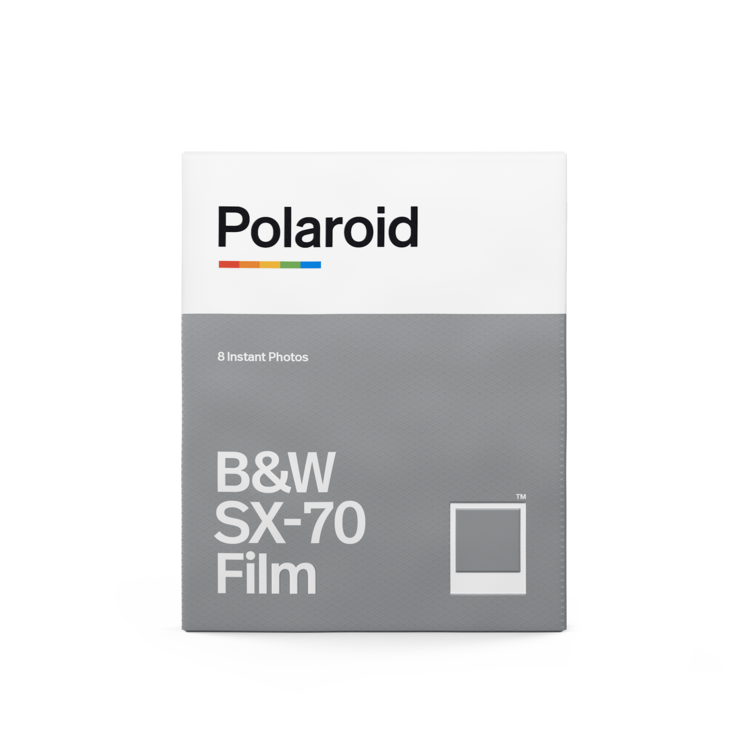 Polaroid Originals Black and White Instant Film for SX-70 Camera - 8 Exposures with White Frame - Perfect for Vintage Photography & Artistic Shots