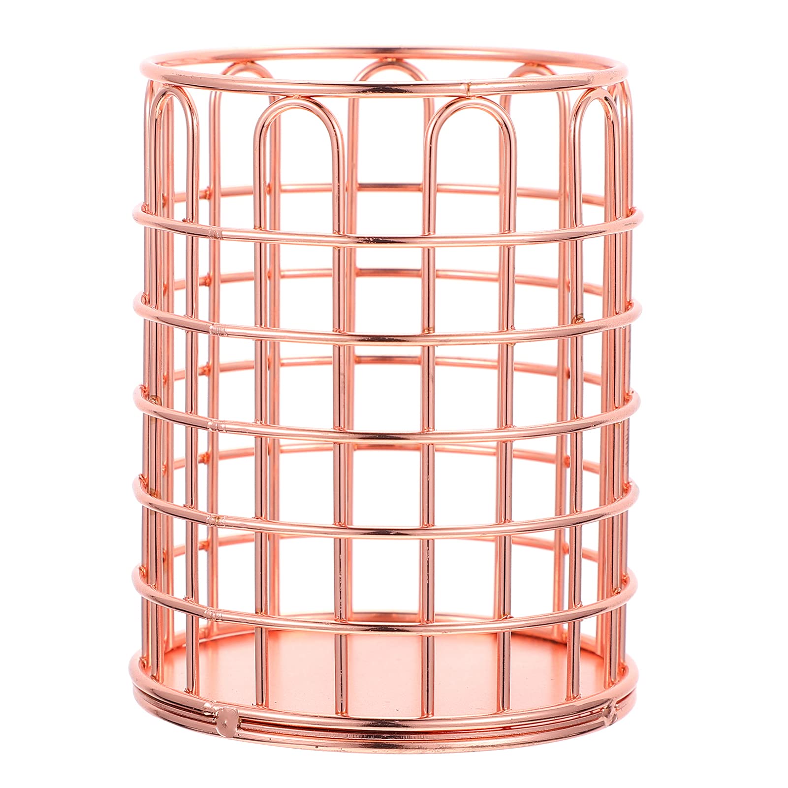 FRCOLOR 1pc Makeup Brush Storage Bucket & Stationery Organizer - Portable Cosmetic Brush Holder, Pen Pouch & Household Storage Container for Vanity, Bathroom, Office & Travel Use