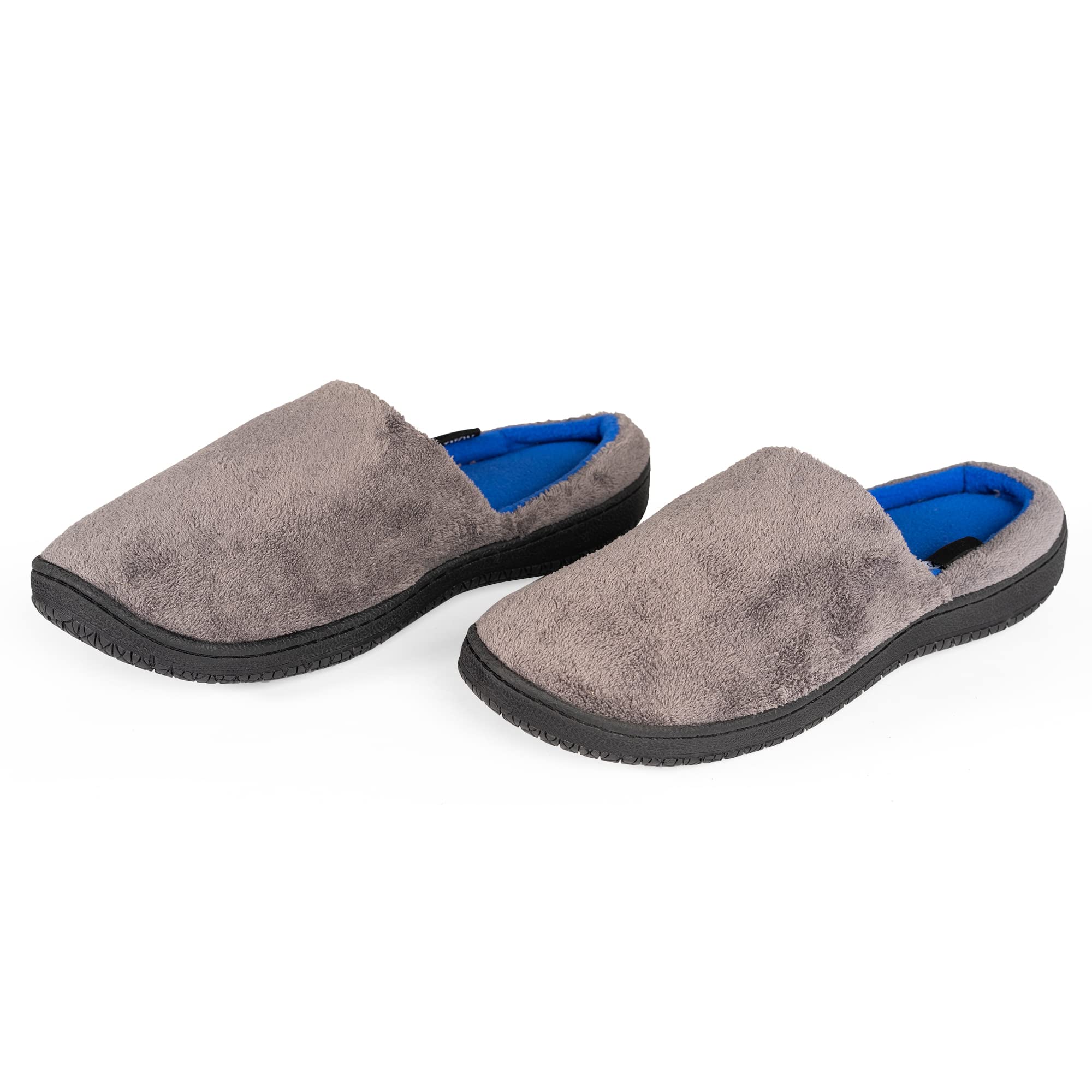NORTY Men's Slip-On Clog Slippers with Memory Foam - Comfortable Indoor House Shoes for Men - Perfect for Relaxing at Home, Lounging & Casual Wear