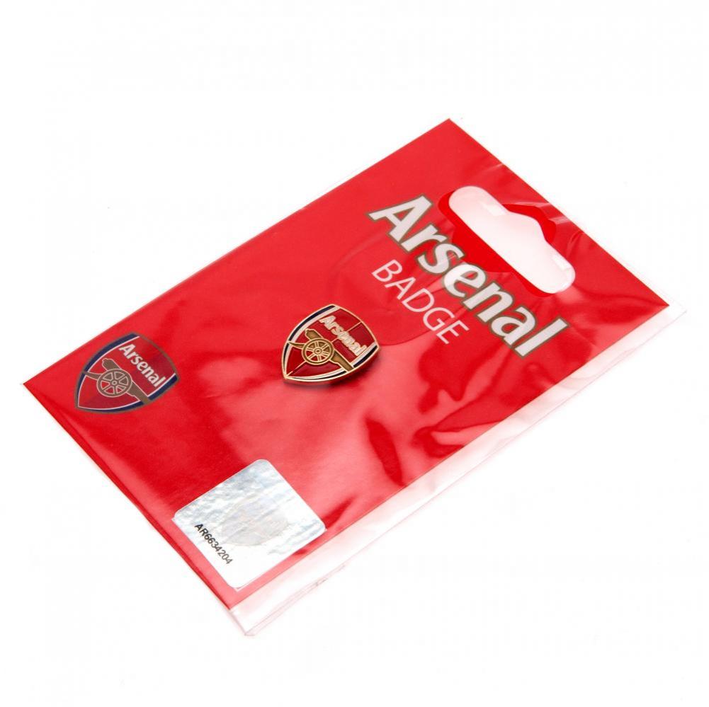 Official Arsenal FC Crest Badge - Premium Metal Emblem for Fans, Collectors & Gifts - Perfect for Jerseys, Jackets, Bags & Home Decor