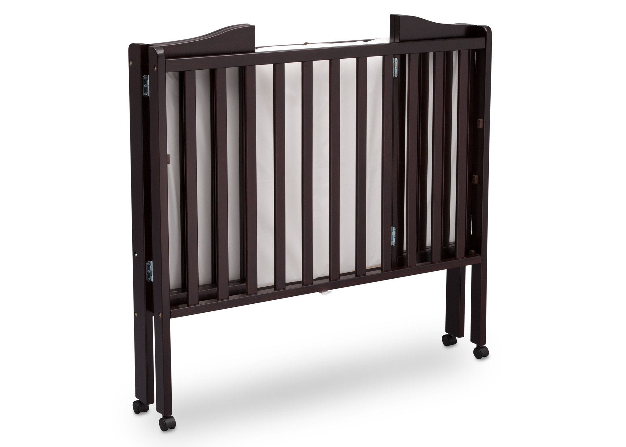 Portable Folding Crib with Mattress - Lightweight Travel Baby Bed for Home & Nursery | Perfect for Travel, Camping & Grandparents' House