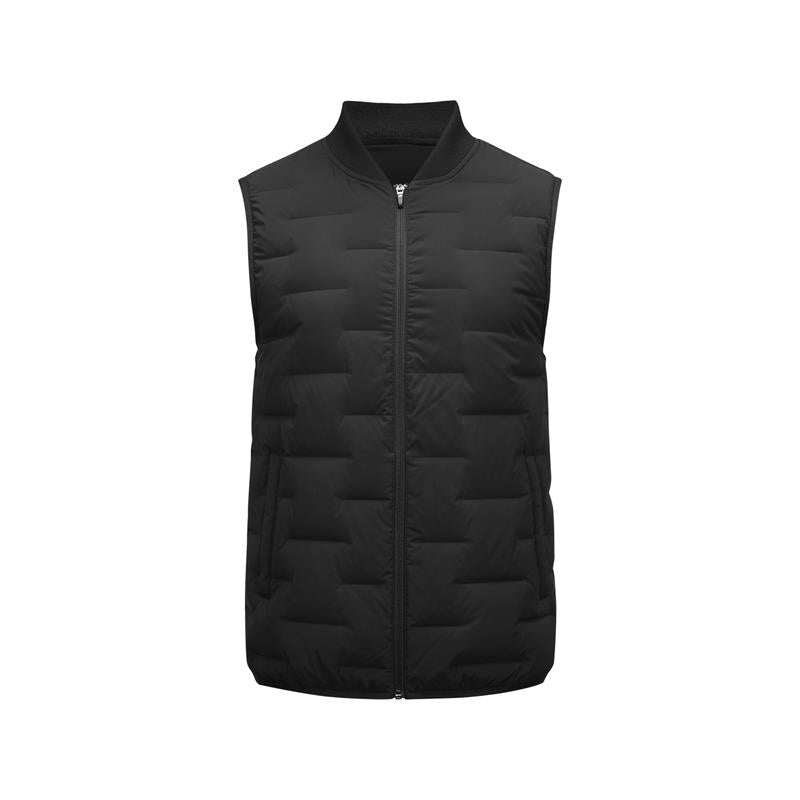 Men's Lightweight Down Vest P424M014/0018 - Warm Winter Puffer Jacket for Outdoor Activities & Casual Wear