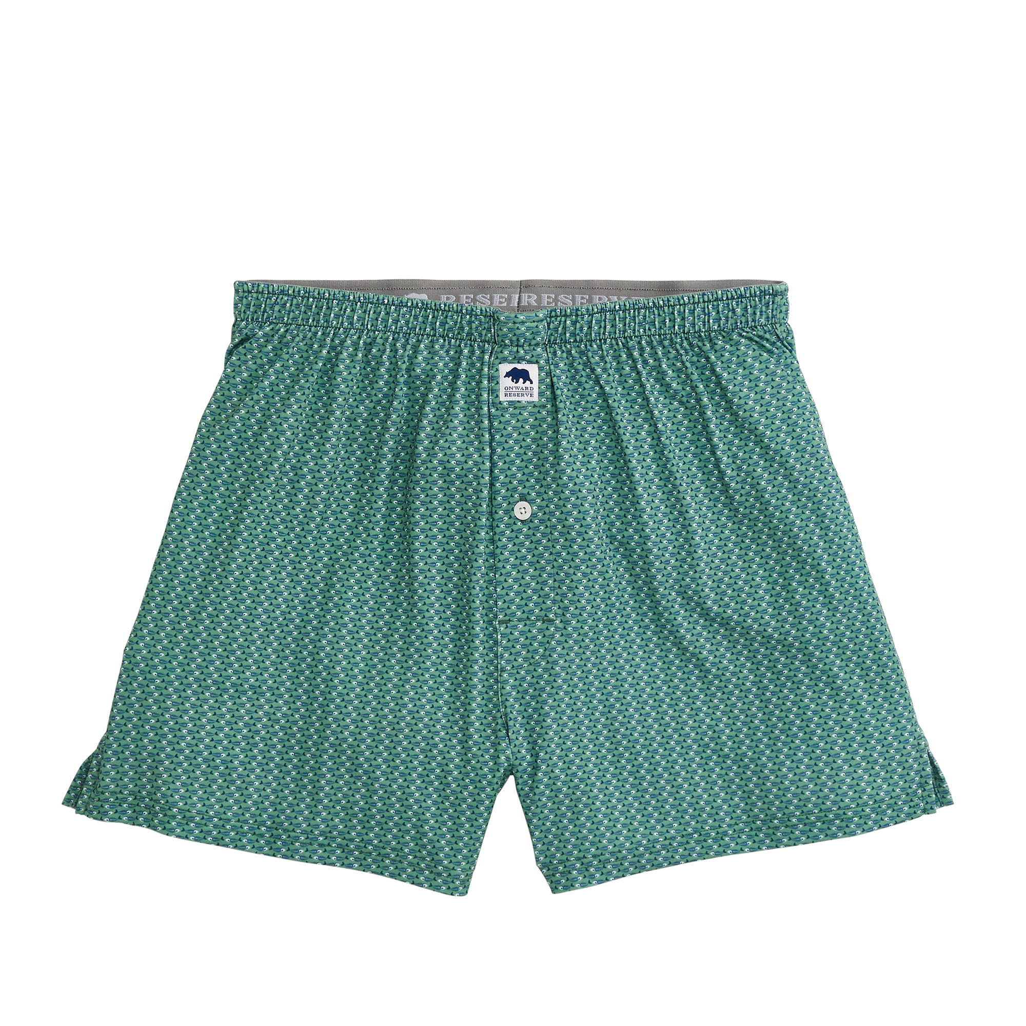 Goldie Performance Boxer Briefs for Men - Shale Green | Comfortable & Breathable Underwear for Workout, Running & Daily Wear