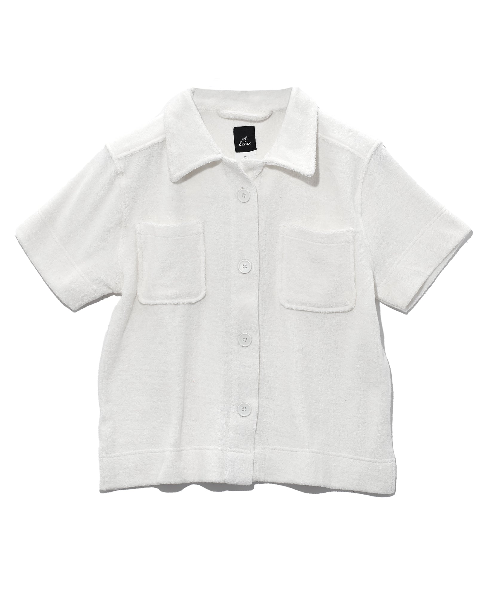 Stylish Terry Camp Shirt for Men & Women | Breathable Cotton Comfort | Perfect for Outdoor Adventures, Casual Wear & Summer Travel
