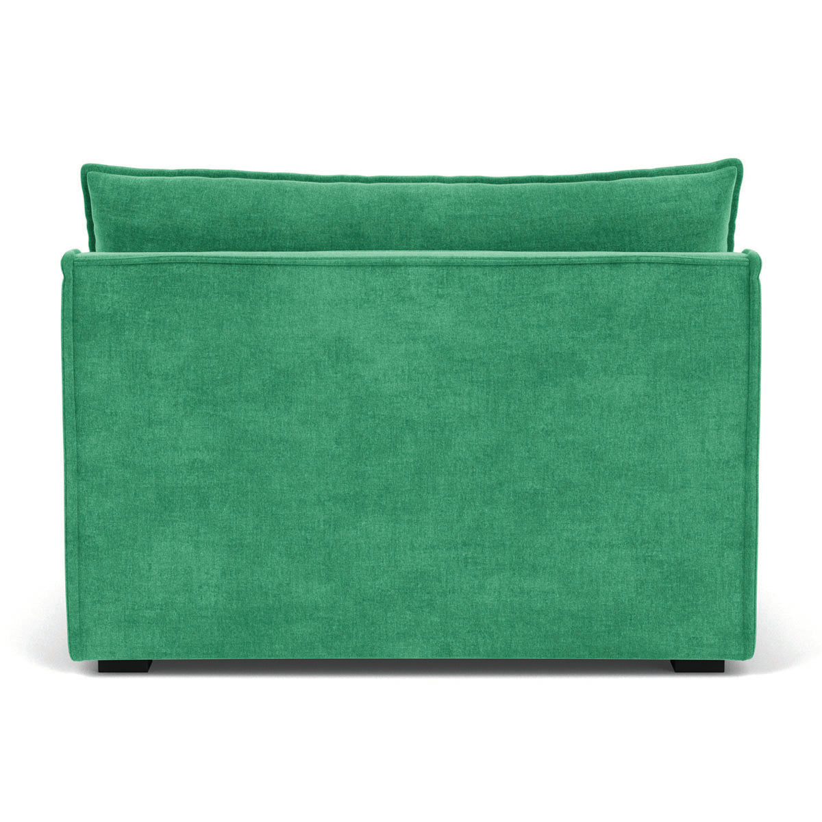 Daphne Fabric Modular 1-Seater Sofa (Armless) - Compact & Stylish for Small Spaces, Apartments, and Living Rooms