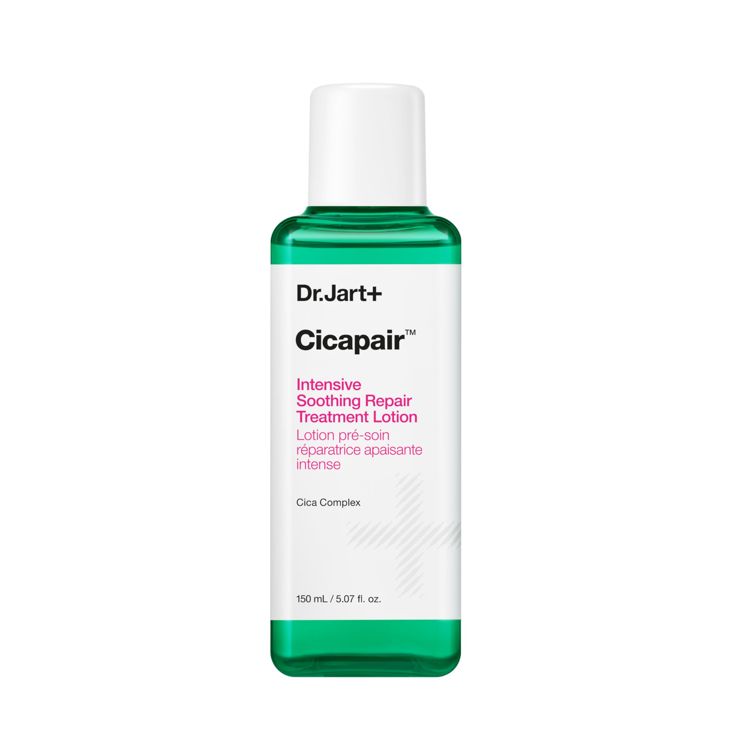 Dr.Jart+ Cicapair™ Intensive Soothing Repair Treatment Liquid Face Lotion for Redness Relief | Centella Asiatica Hydrating Toner | Korean Skin Care for Sensitive Skin | 5.07 Fl Oz | Daily Calming & Moisturizing Facial Treatment
