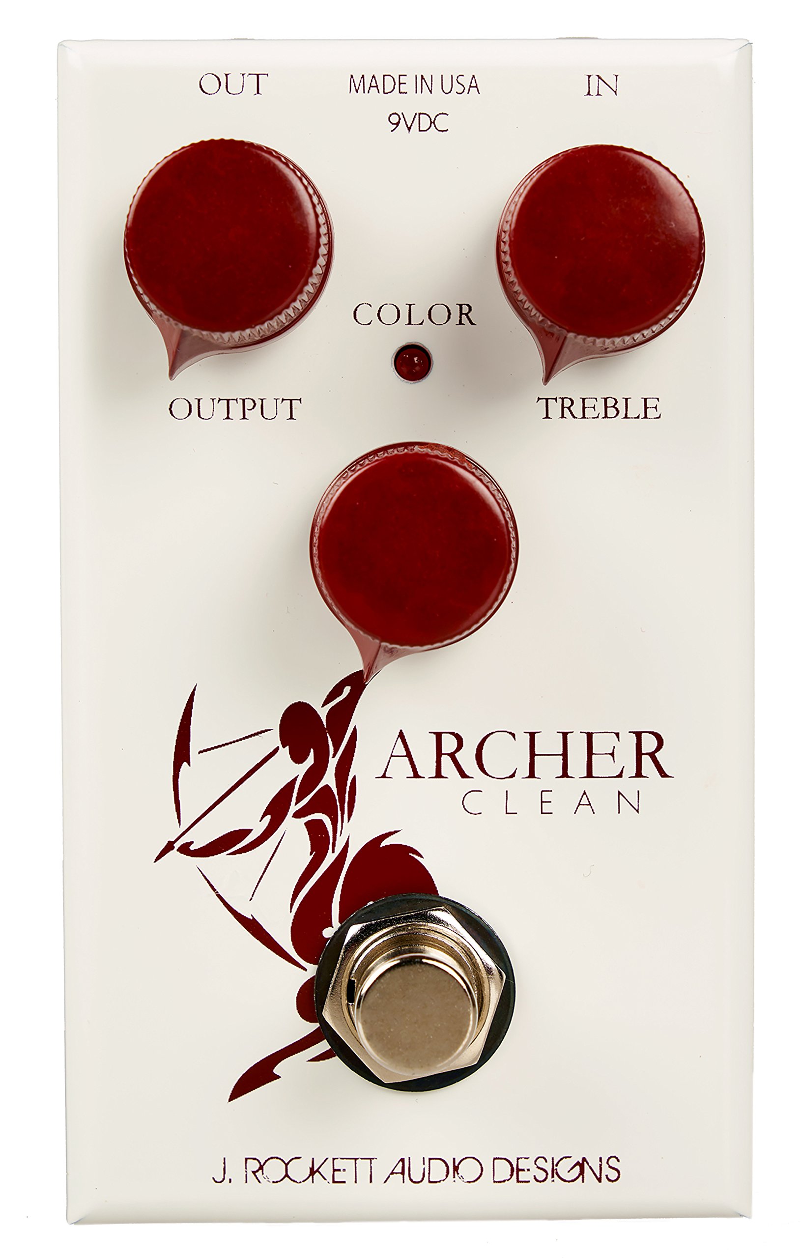 Tour Series Archer Clean Boost Guitar Effects Pedal - Premium Guitar Pedal for Enhanced Tone & Sustain - Perfect for Live Performances & Studio Recording