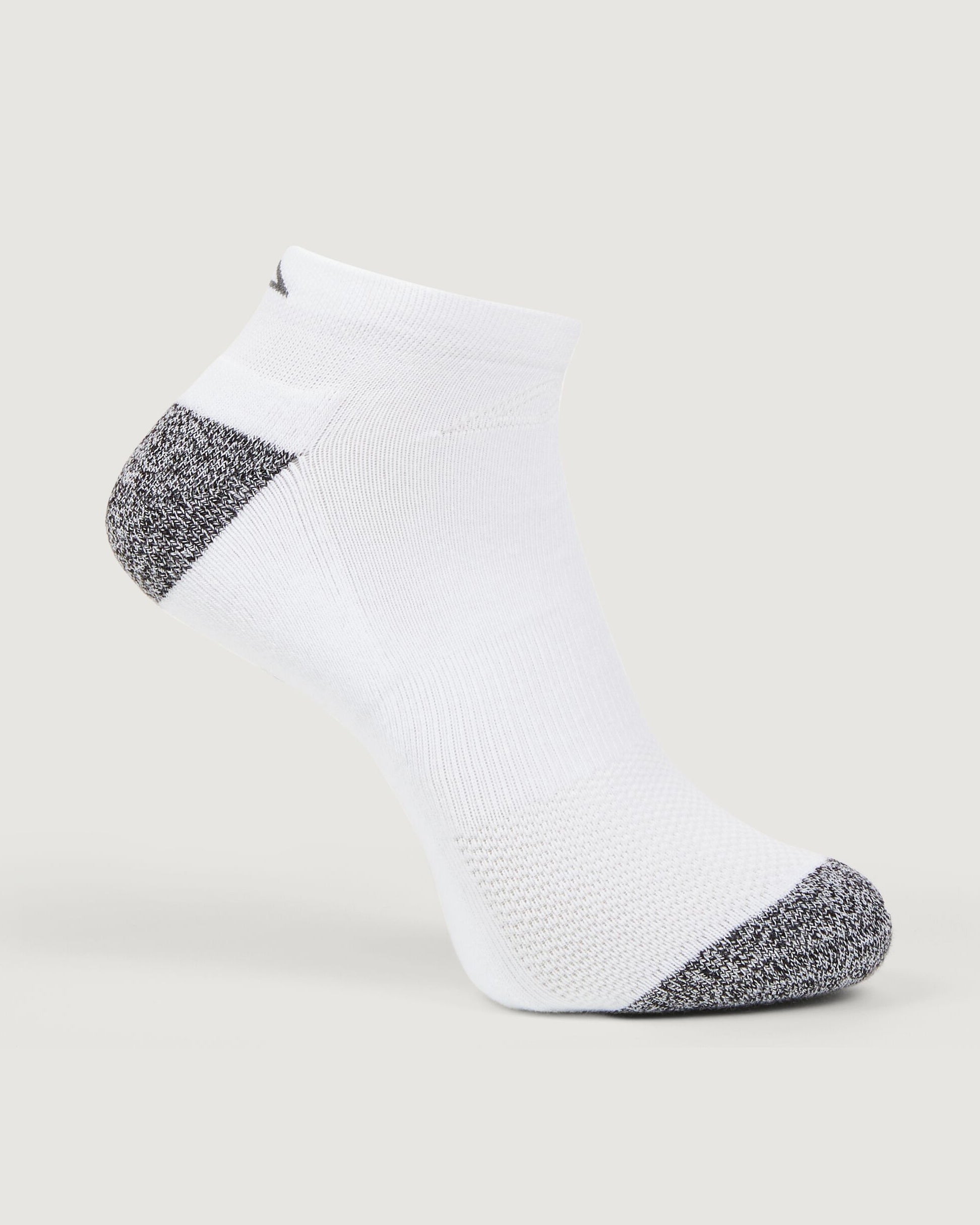 Accion driMOTION Low Cut Socks 3-Pack - Black, White & Blueridge | Moisture-Wicking Athletic Socks for Running, Gym & Everyday Wear