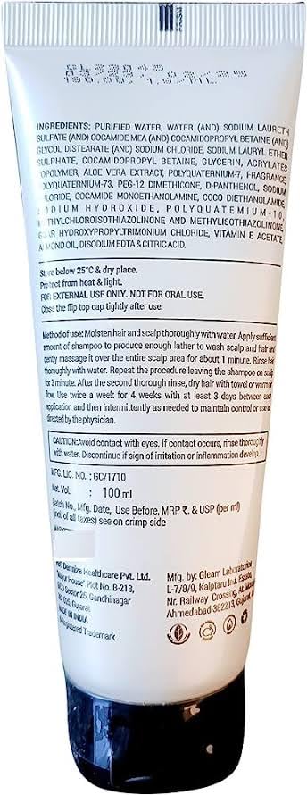 Generic Xpans Aloe Vera Shampoo 100ml - Natural Hair Care for Dry & Damaged Hair - Perfect for Daily Use & Scalp Hydration