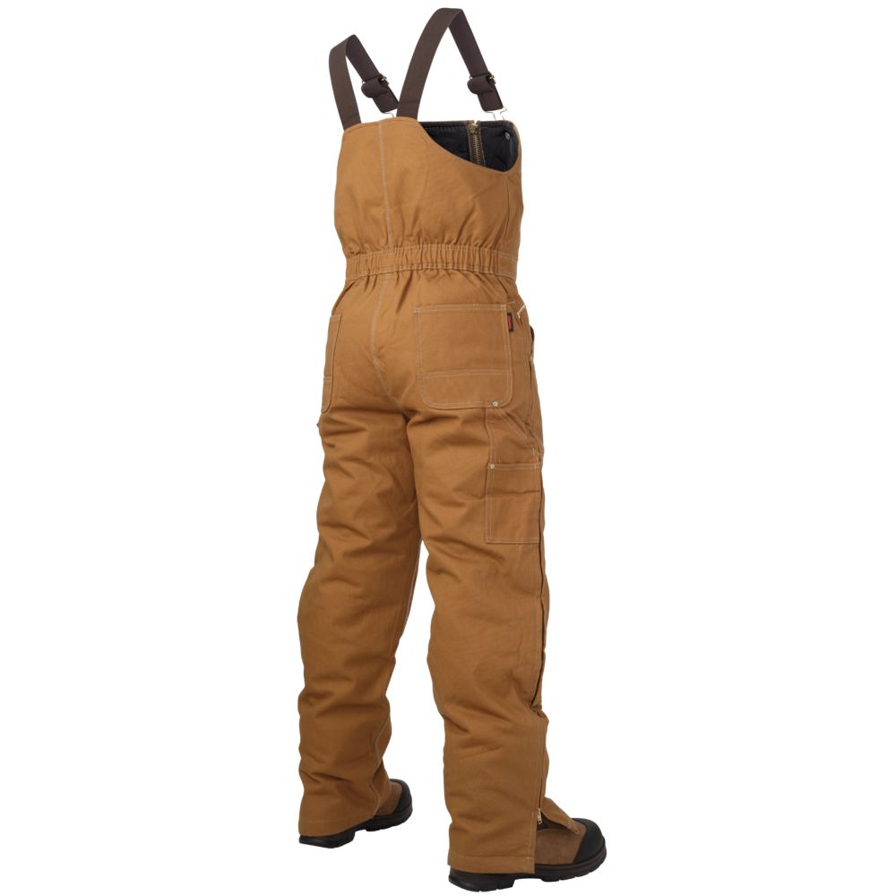 Tough Duck Women's Insulated Duck Bib Overalls WB09 - Heavy Duty Winter Workwear for Cold Weather, Farming, Construction & Outdoor Activities