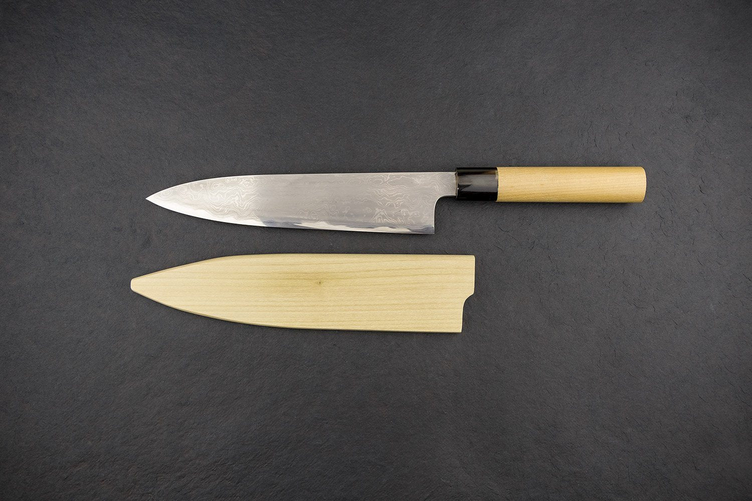 Premium Shigefusa Kitaeji Gyuto 210mm Japanese Chef Knife - High Carbon Steel Blade for Professional Cooking, Sushi & Meat Cutting
