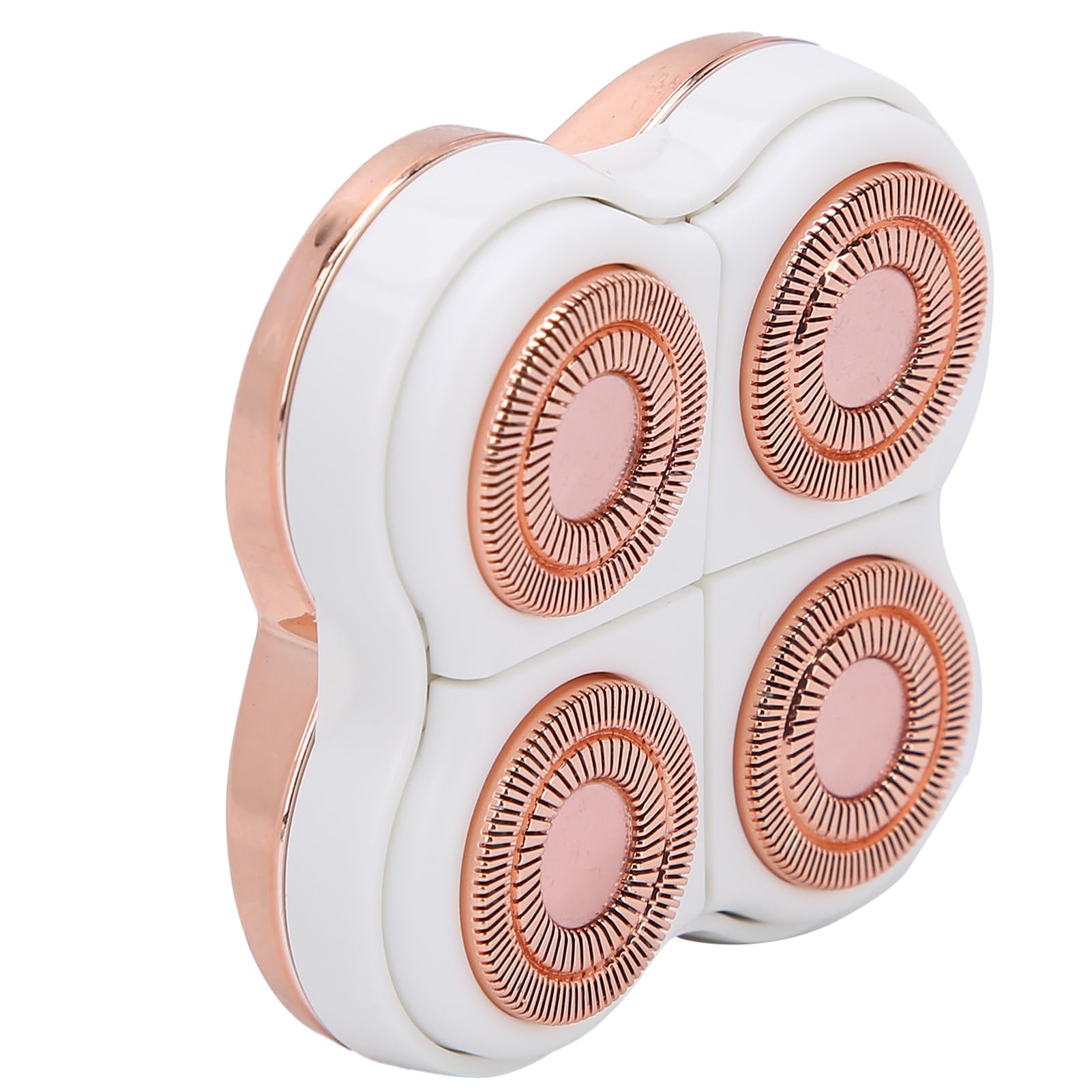 Women's Electric Hair Remover Replacement Head - 4-Blade Shaver Attachment for Body Hair Removal (Rose Gold) | Perfect for Smooth Legs, Underarms & Bikini Line