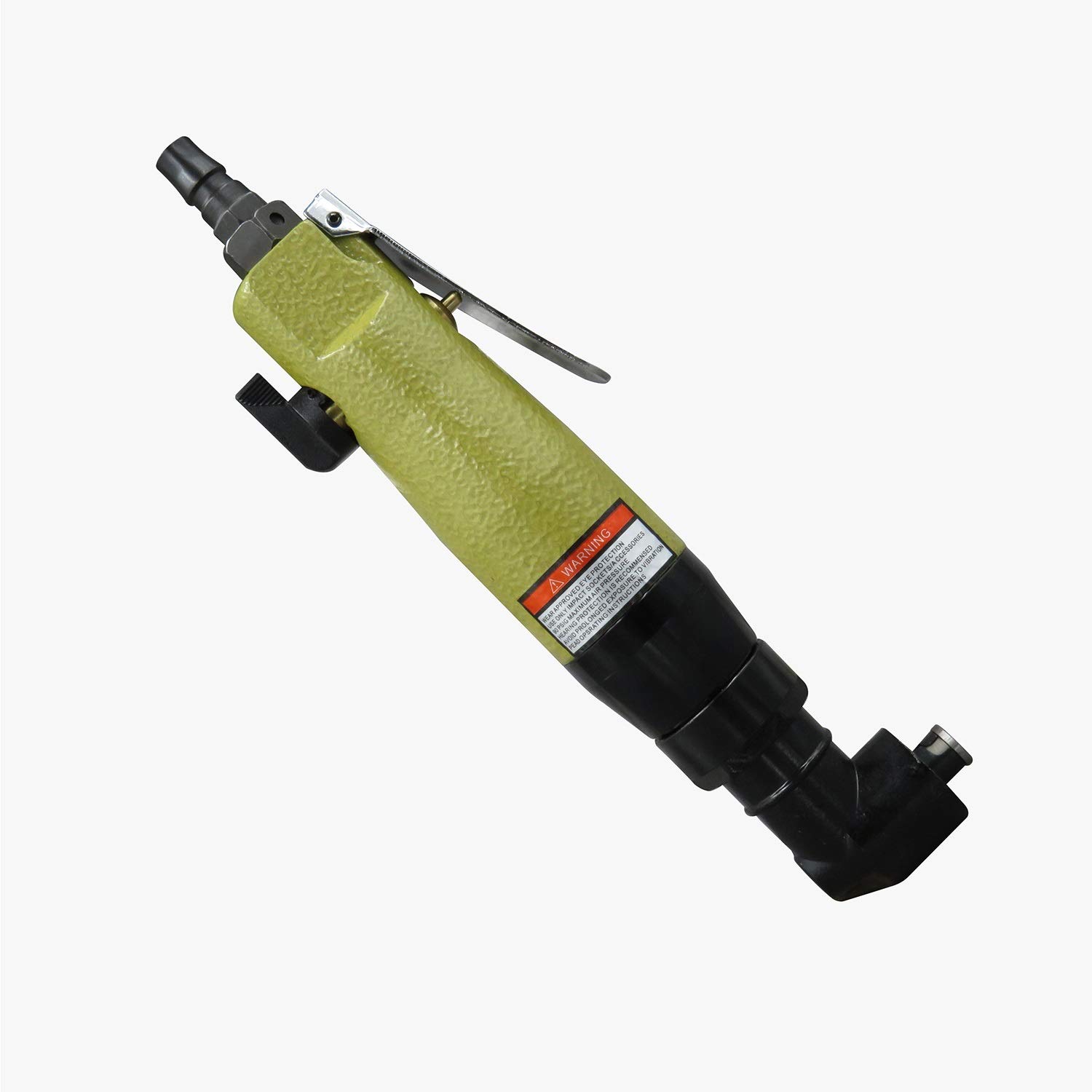 90 Degree Right Angle Pneumatic Screwdriver - Industrial Grade Elbow Wind Batch Sanding Tools for Resin | Punch Tool Set for Woodworking, Metalworking & DIY Projects