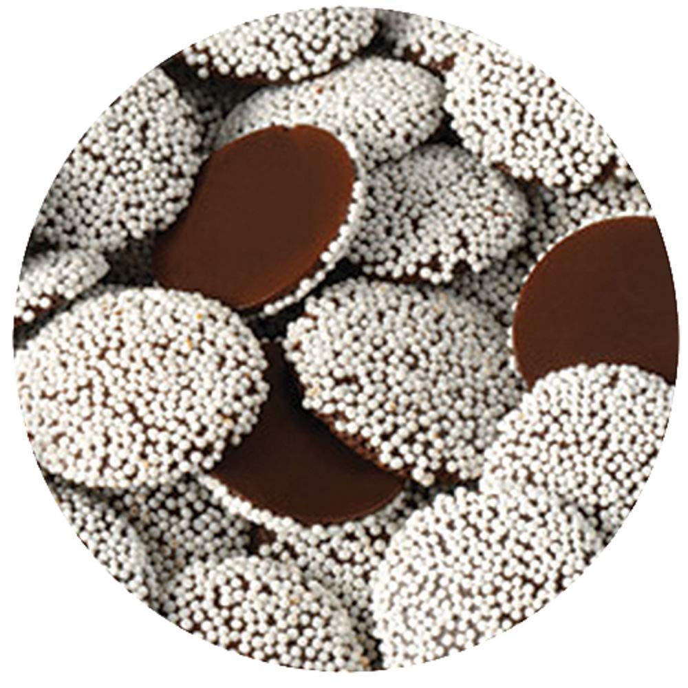 Bulk Dark Chocolate Nonpareils Wafers - 3 Pound Bag (Maxi Size) for Baking, Desserts & Party Decorations