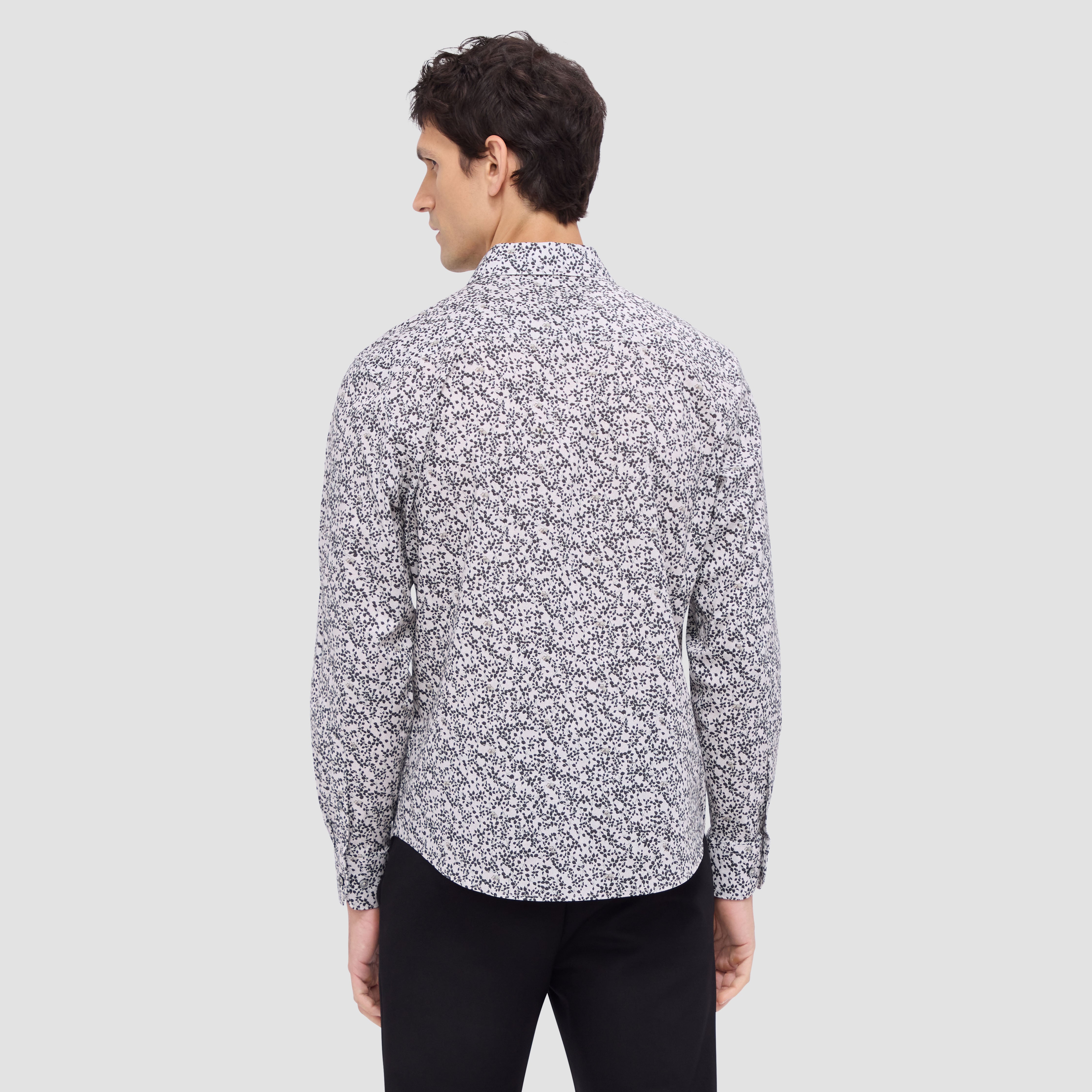 Stylish Axel Leaf Print Shirt for Men - Trendy Botanical Pattern Casual Button Down Shirt - Perfect for Summer Outings, Beach Vacations & Outdoor Adventures